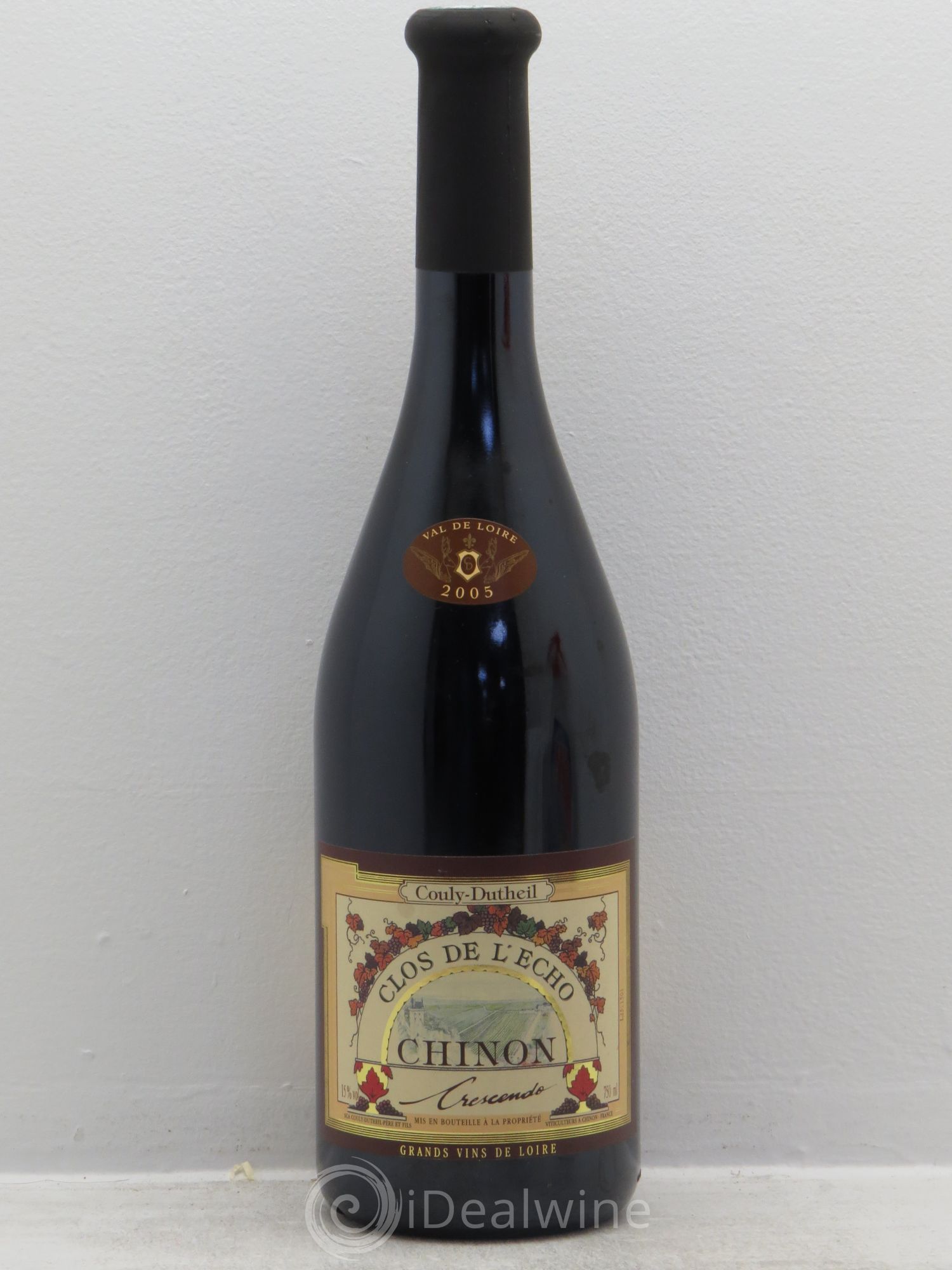 Chinon Clos de L'écho crescendo (sans prix de réserve) 2005 - Posten von 1 Flasche - 0