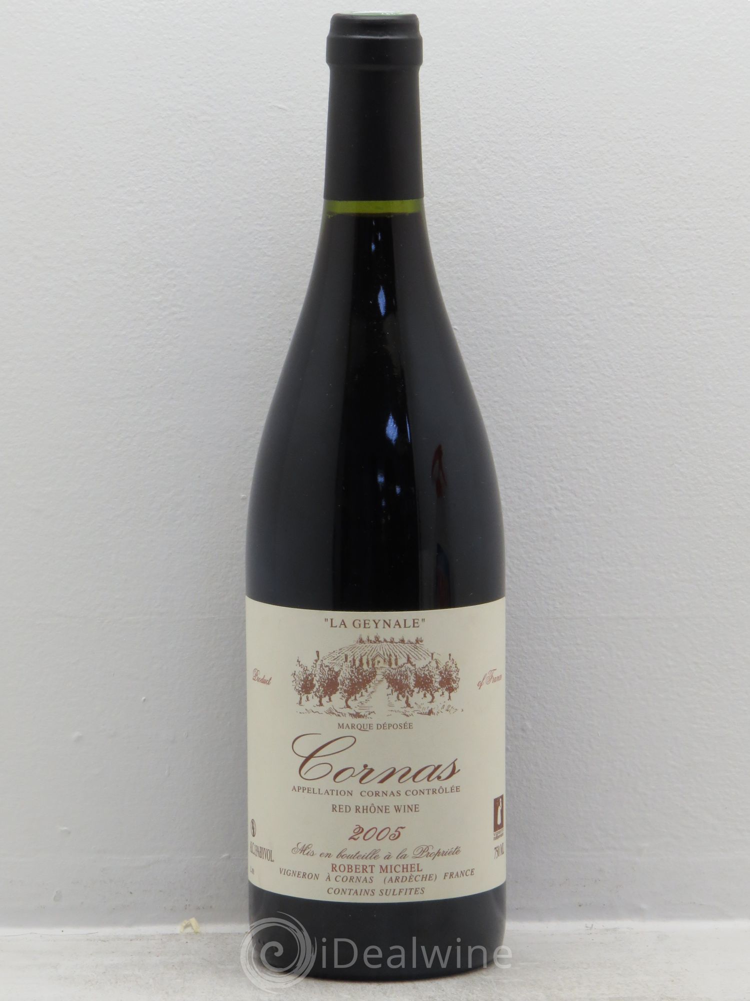 Cornas La Geynale Robert Michel (sans prix de réserve) 2005 - Lot de 1 bouteille - 0