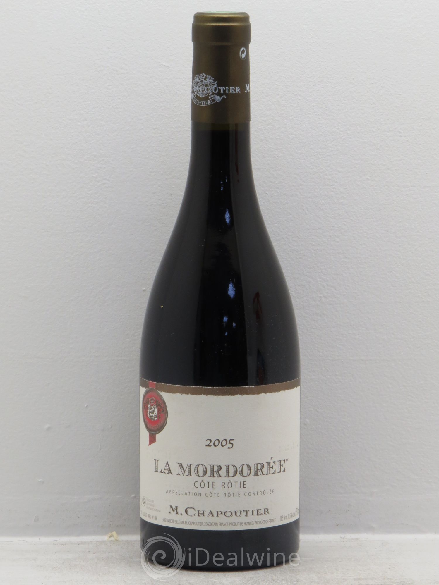 Côte-Rôtie La Mordorée Chapoutier 2005 - Lot de 1 bouteille - 0
