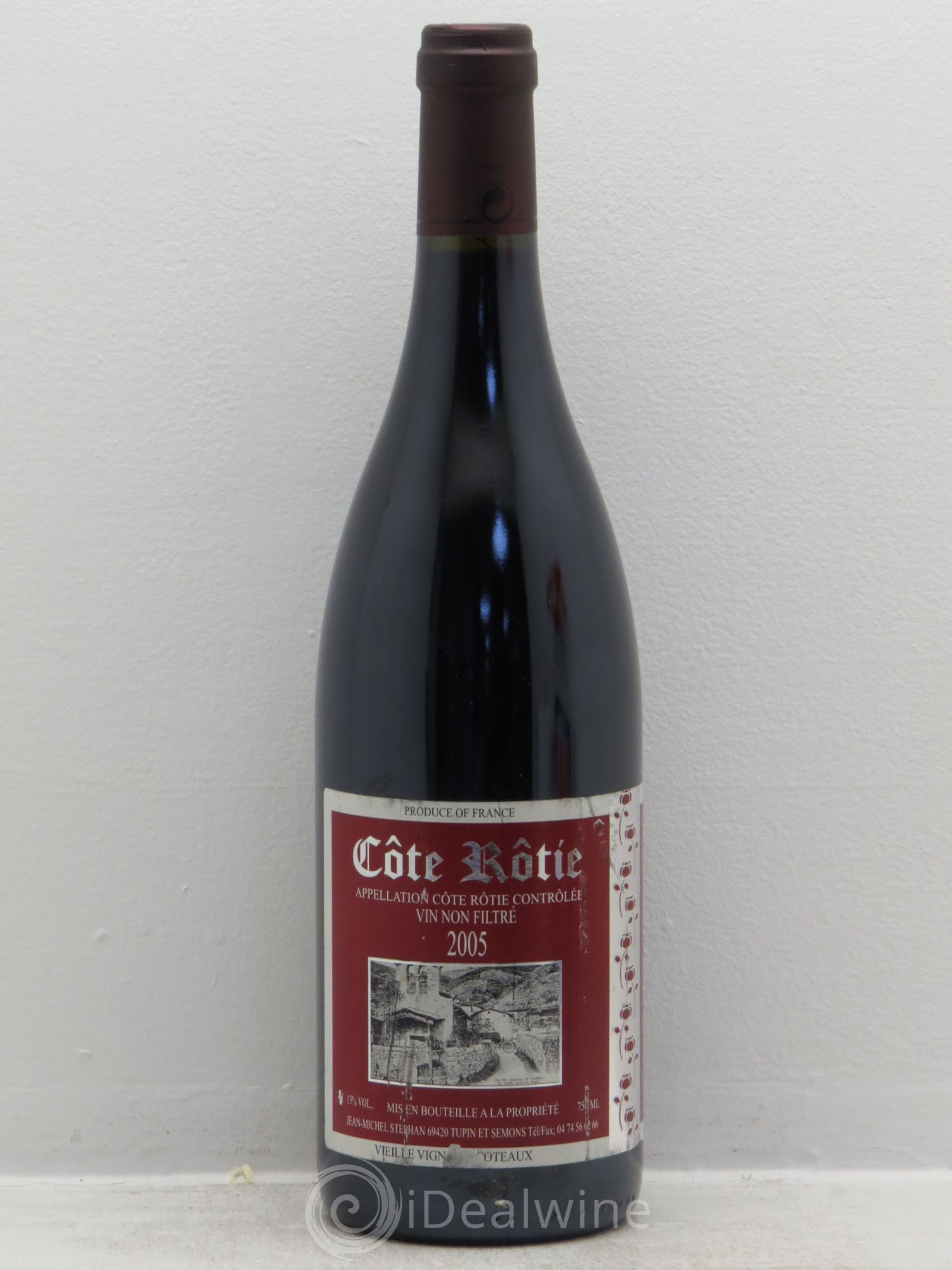 Côte-Rôtie Jean-Michel Stephan Vieilles vignes en côteaux 2005 - Posten von 1 Flasche - 0