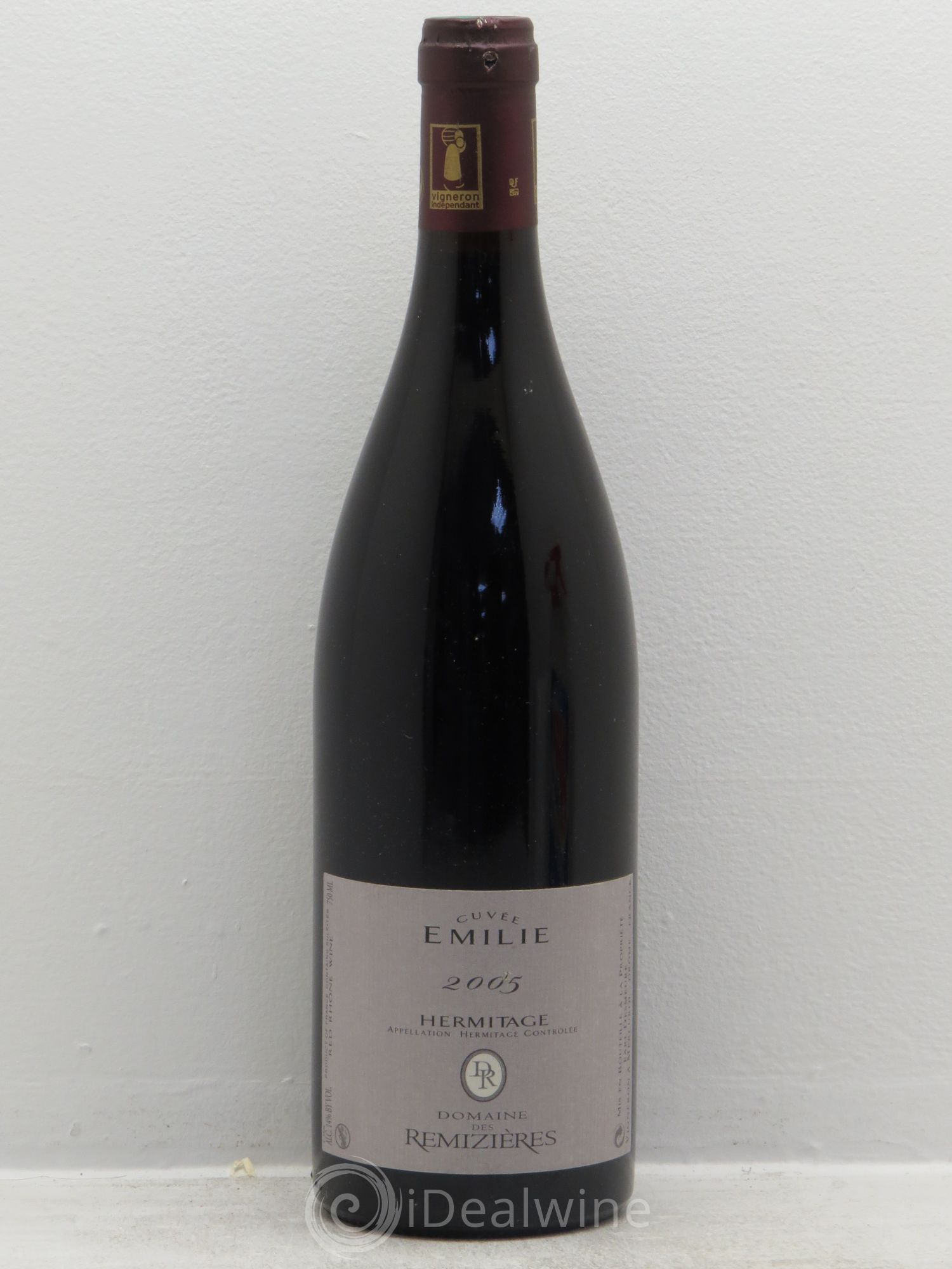 Hermitage Cuvée Emilie Rémizières (Domaine des) (sans prix de réserve) 2005 - Lot de 1 bouteille - 0