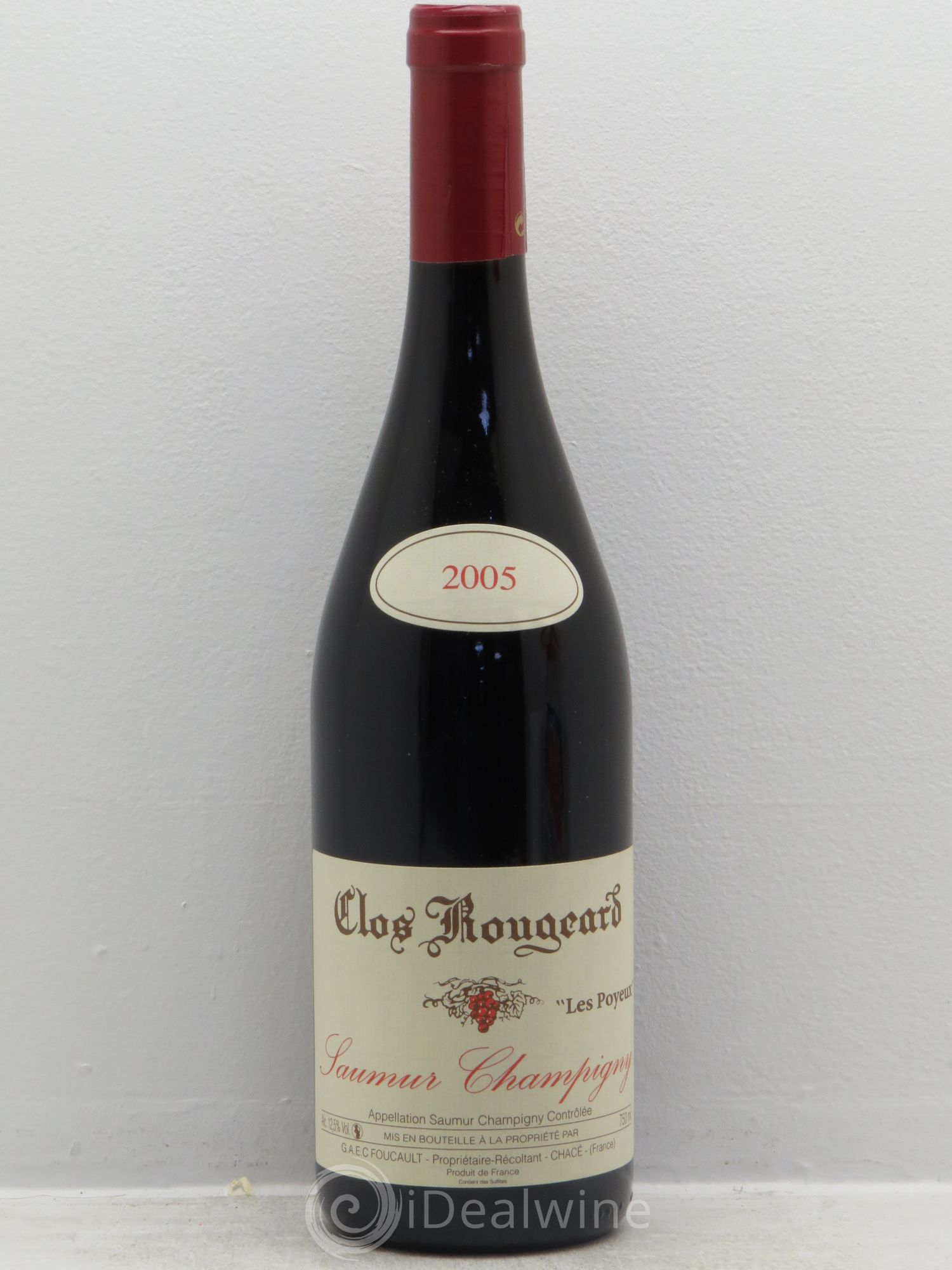 Saumur-Champigny Les Poyeux Clos Rougeard 2005 - Lot de 1 bouteille - 0
