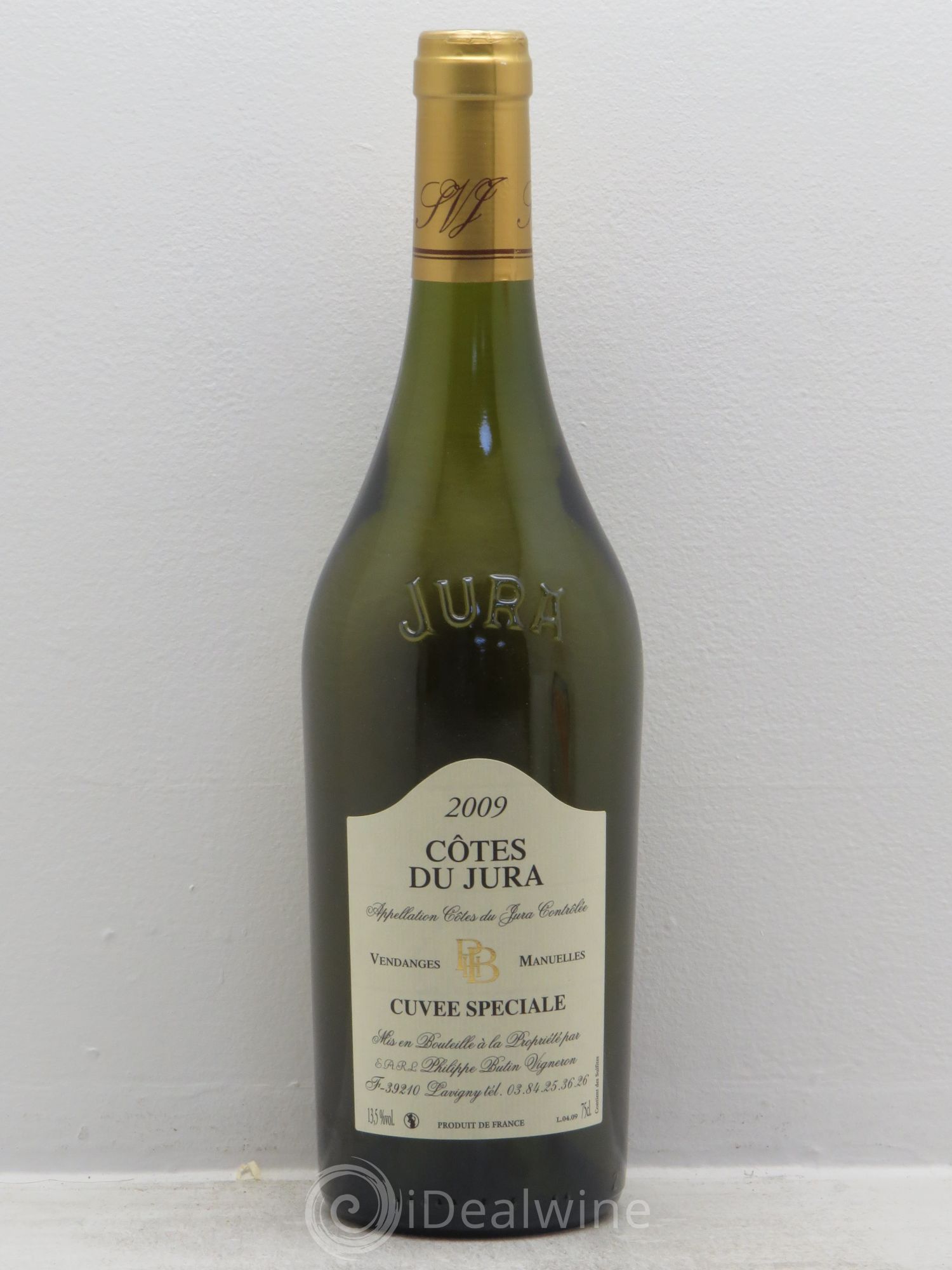 Côtes du Jura Cuvée spéciale Domaine Philippe Butin 2009 - Posten von 1 Flasche - 0