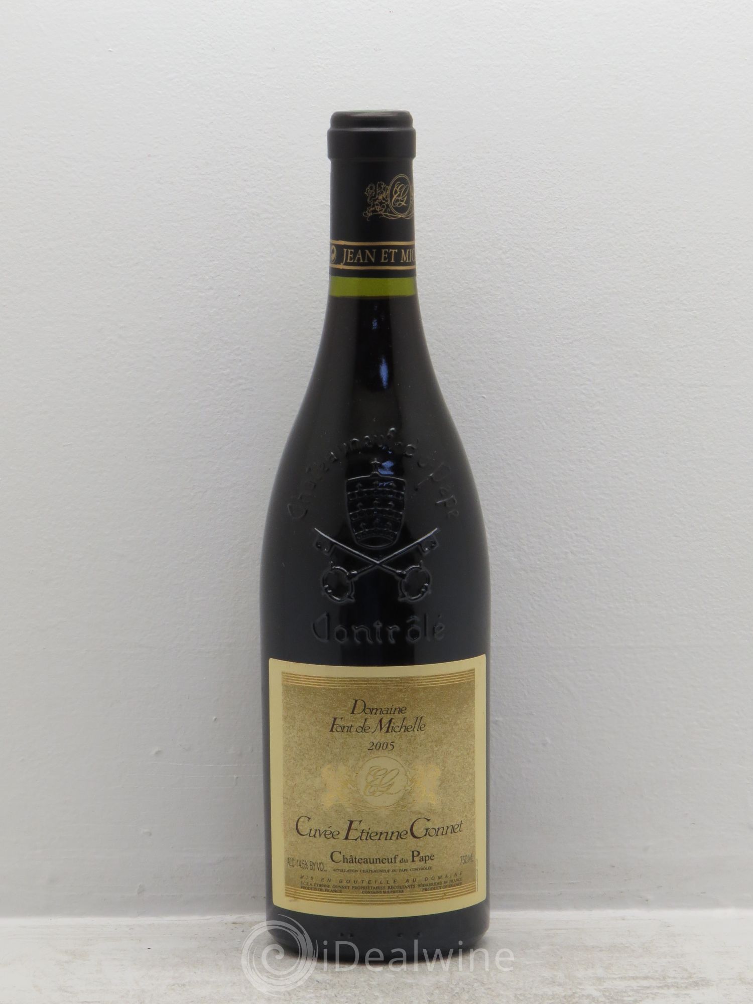 Châteauneuf-du-Pape Domaine Font de Michelle Cuvée Etienne Gonnet Famille Gonnet (sans prix de réserve) 2005 - Lot de 1 bouteille - 0