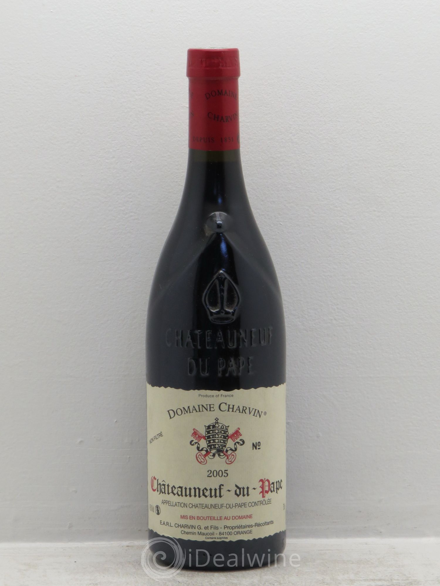 Châteauneuf-du-Pape Charvin (Domaine) 2005 - Lot de 1 bouteille - 0