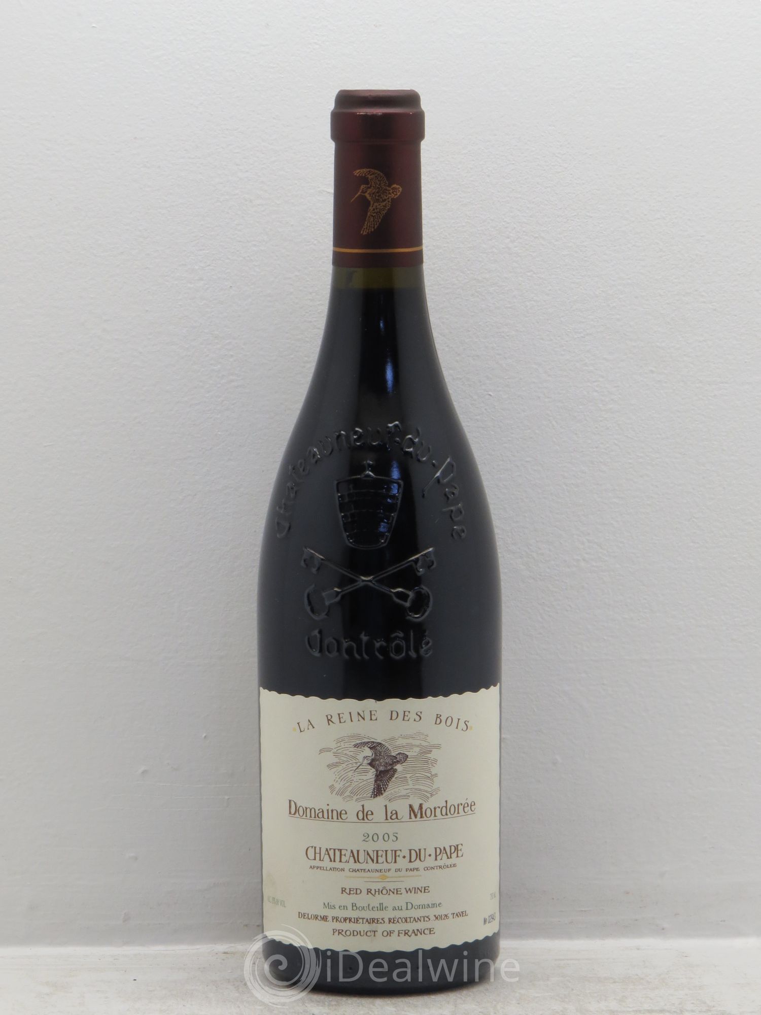 Châteauneuf-du-Pape Cuvée de la Reine des Bois La Mordorée (Domaine de) (sans prix de réserve) 2005 - Lot de 1 bouteille - 0