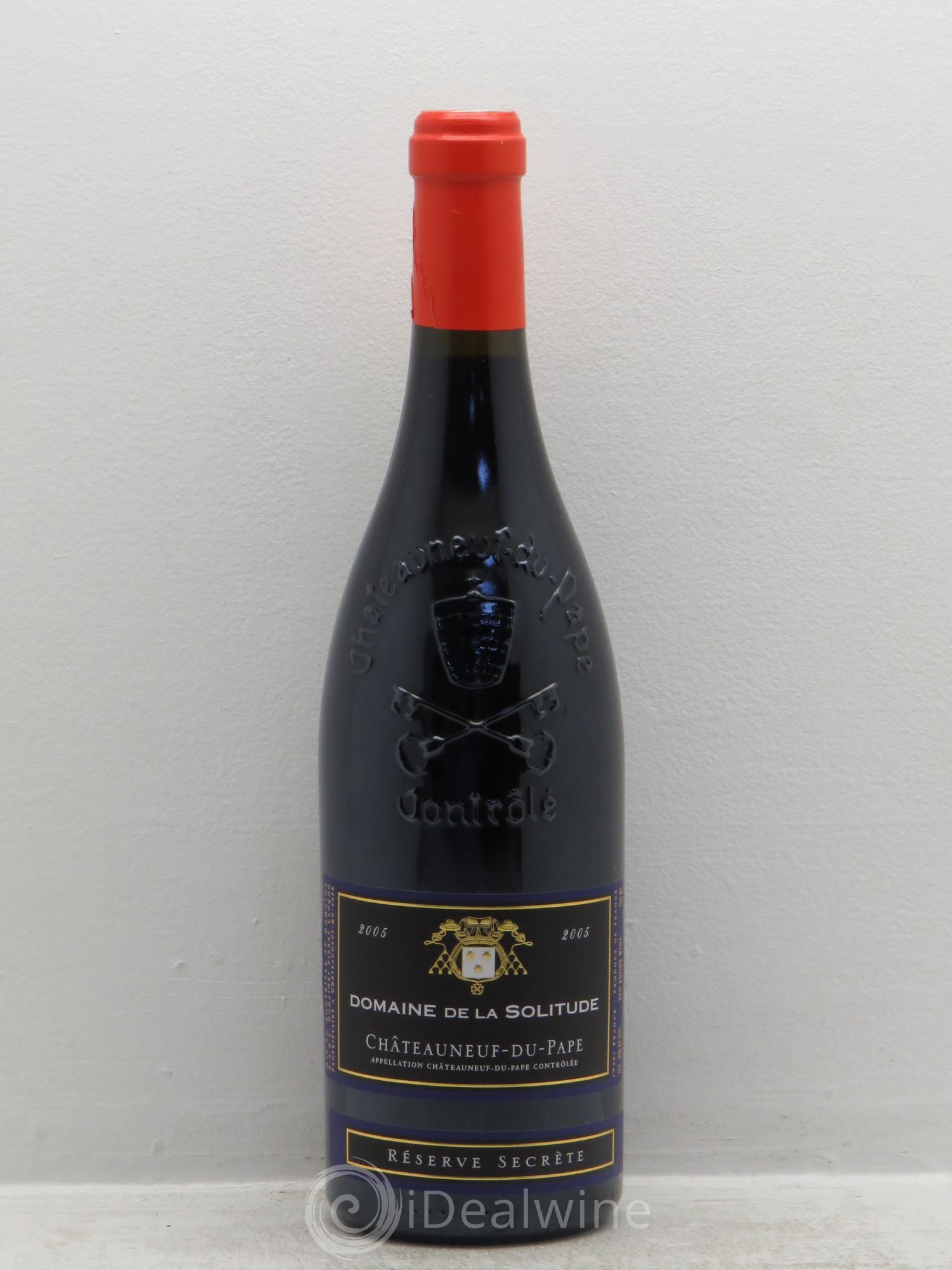 Châteauneuf-du-Pape Réserve Secrète - Domaine de la Solitude (sans prix de réserve) 2005 - Posten von 1 Flasche - 0