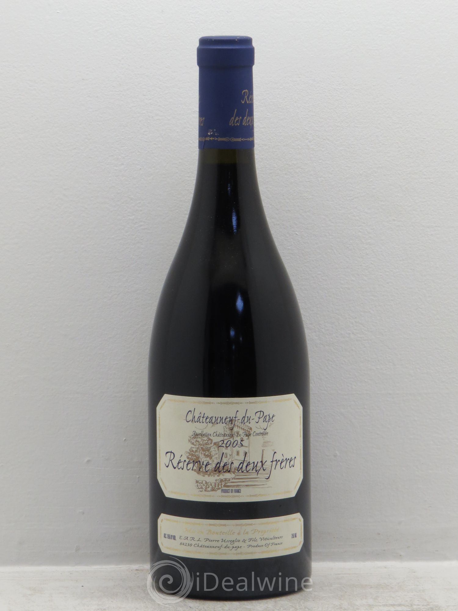 Châteauneuf-du-Pape Réserve des 2 frères Pierre Usseglio & Fils 2005 - Lot de 1 bouteille - 0