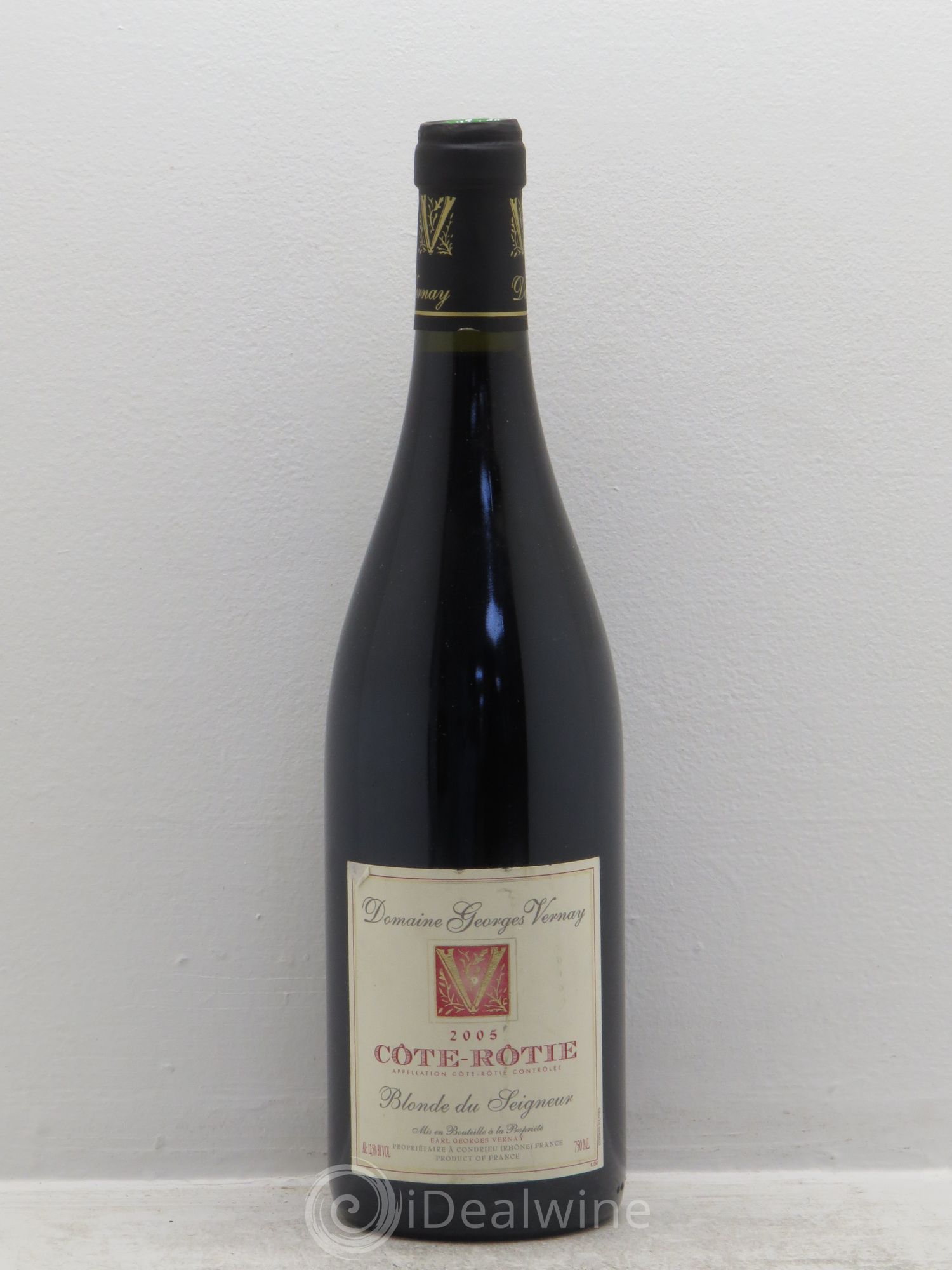Côte-Rôtie Blonde du Seigneur Georges Vernay 2005 - Lot de 1 bouteille - 0