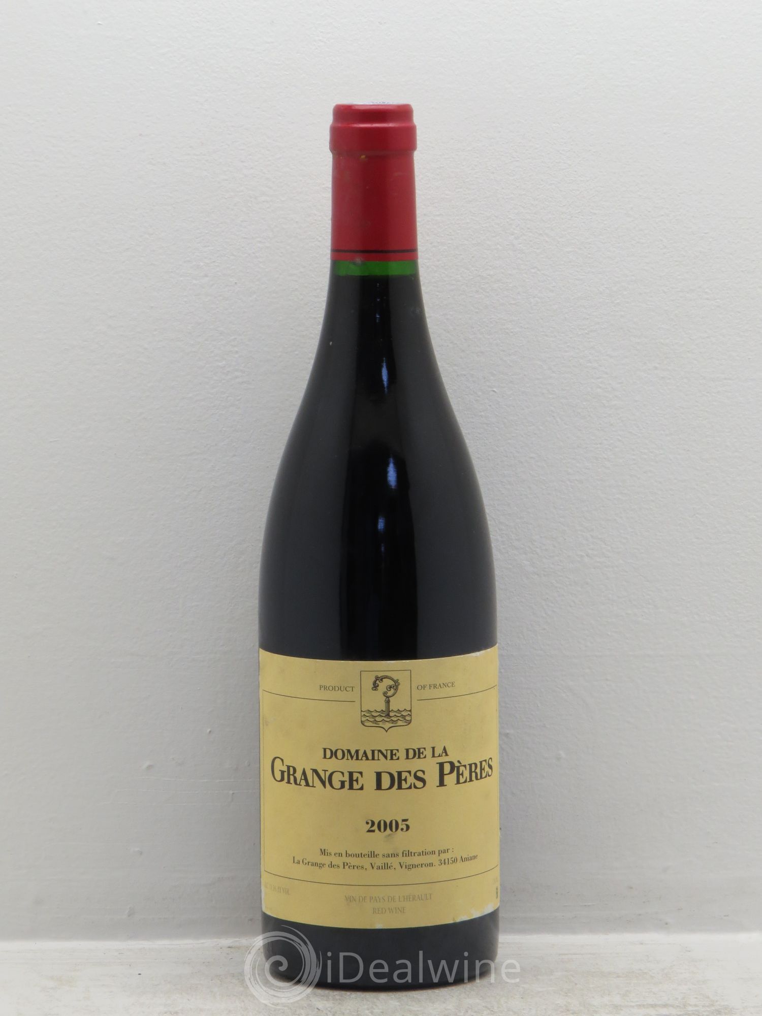 Pays d'Hérault Grange des Pères Laurent Vaillé 2005 - Lot de 1 bouteille - 0