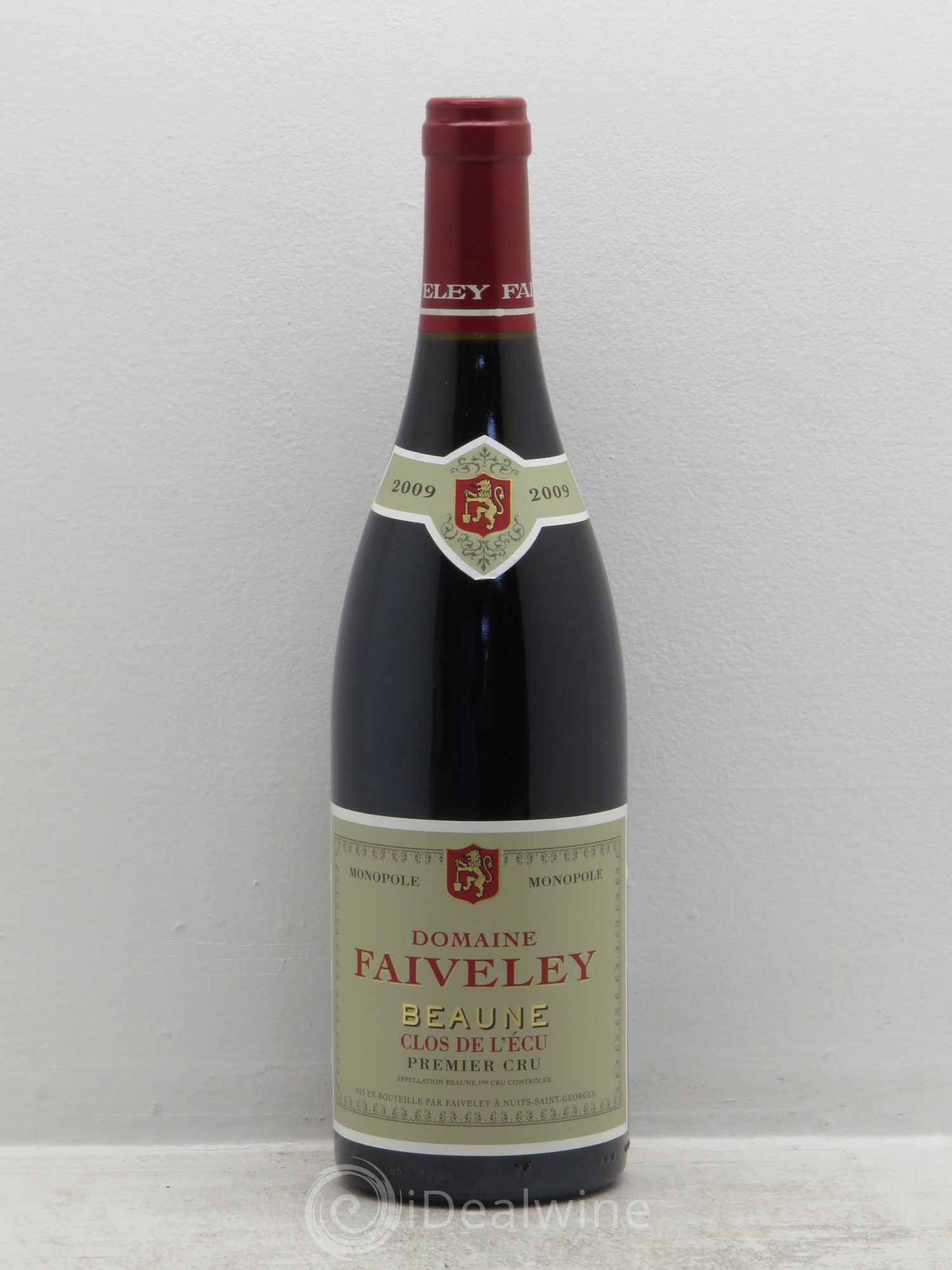 Beaune 1er Cru Clos de l'Ecu Faiveley (sans prix de réserve) 2009 - Lot de 1 bouteille - 0