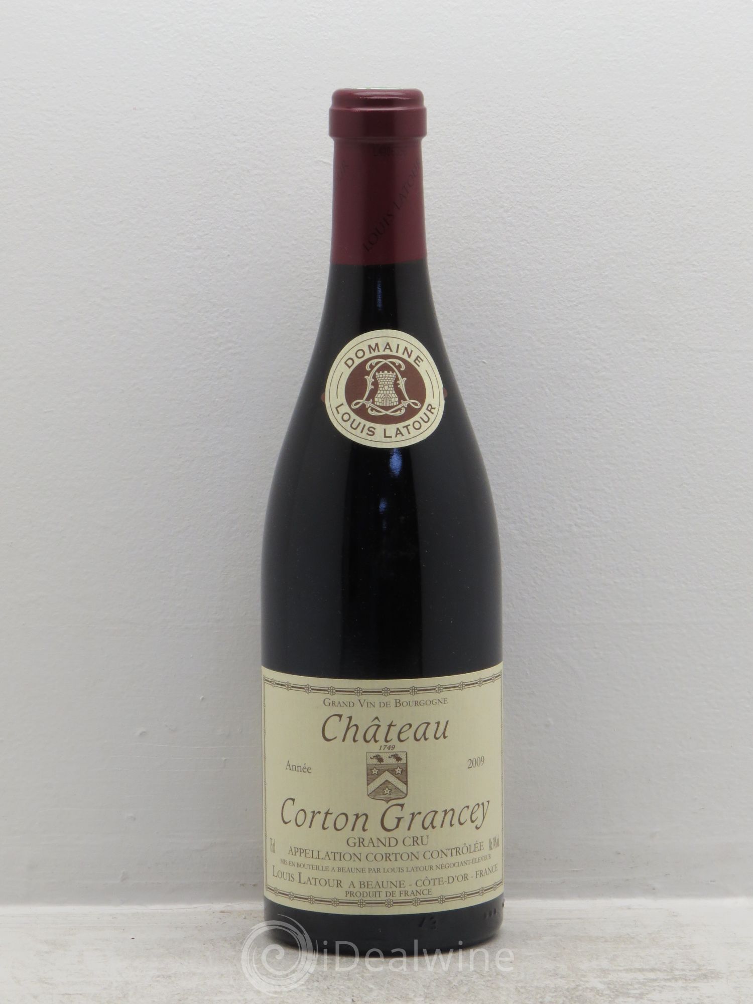 Corton Grand Cru Château Corton Grancey Louis Latour 2009 - Lot de 1 bouteille - 0
