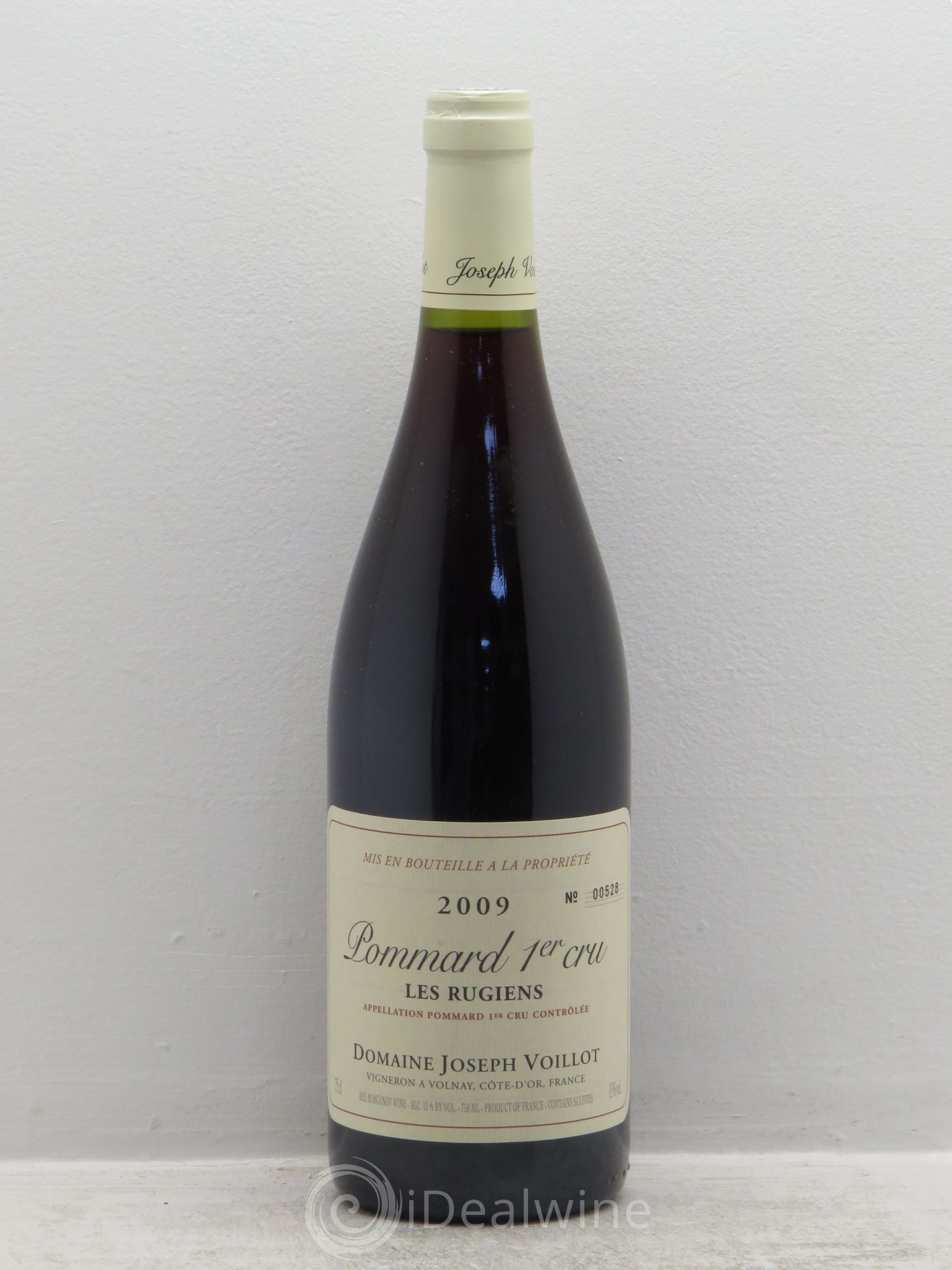 Pommard 1er Cru Joseph Voillot 2009 - Lot de 1 bouteille - 0