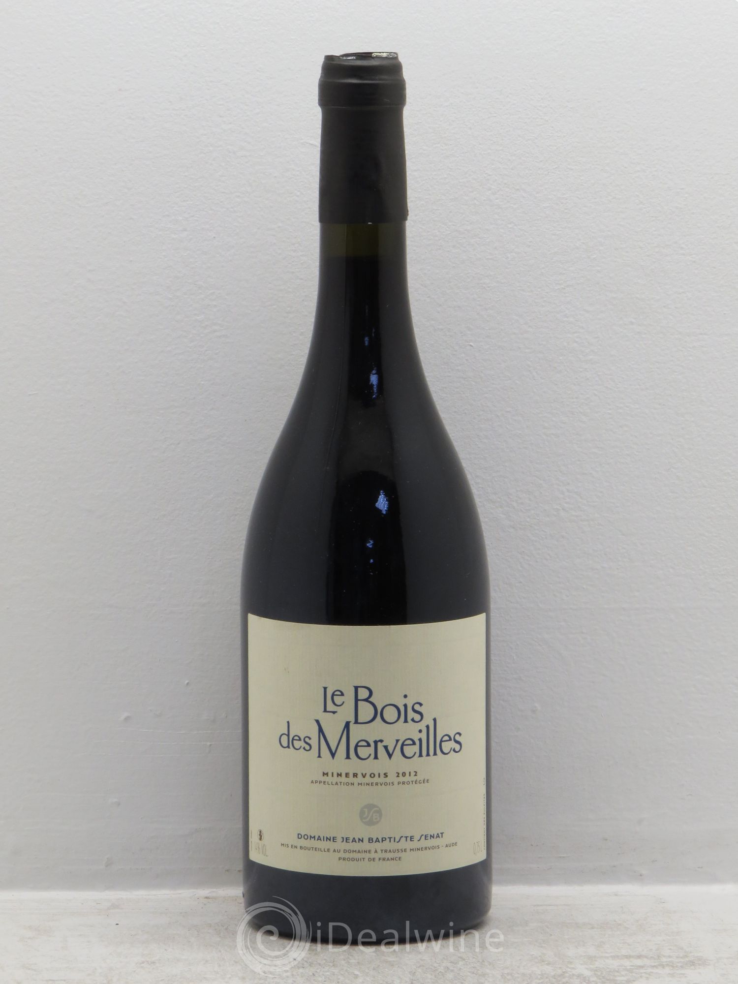 Minervois Le Bois des Merveilles Jean-Baptiste Sénat 2012 - Lot de 1 bouteille - 0