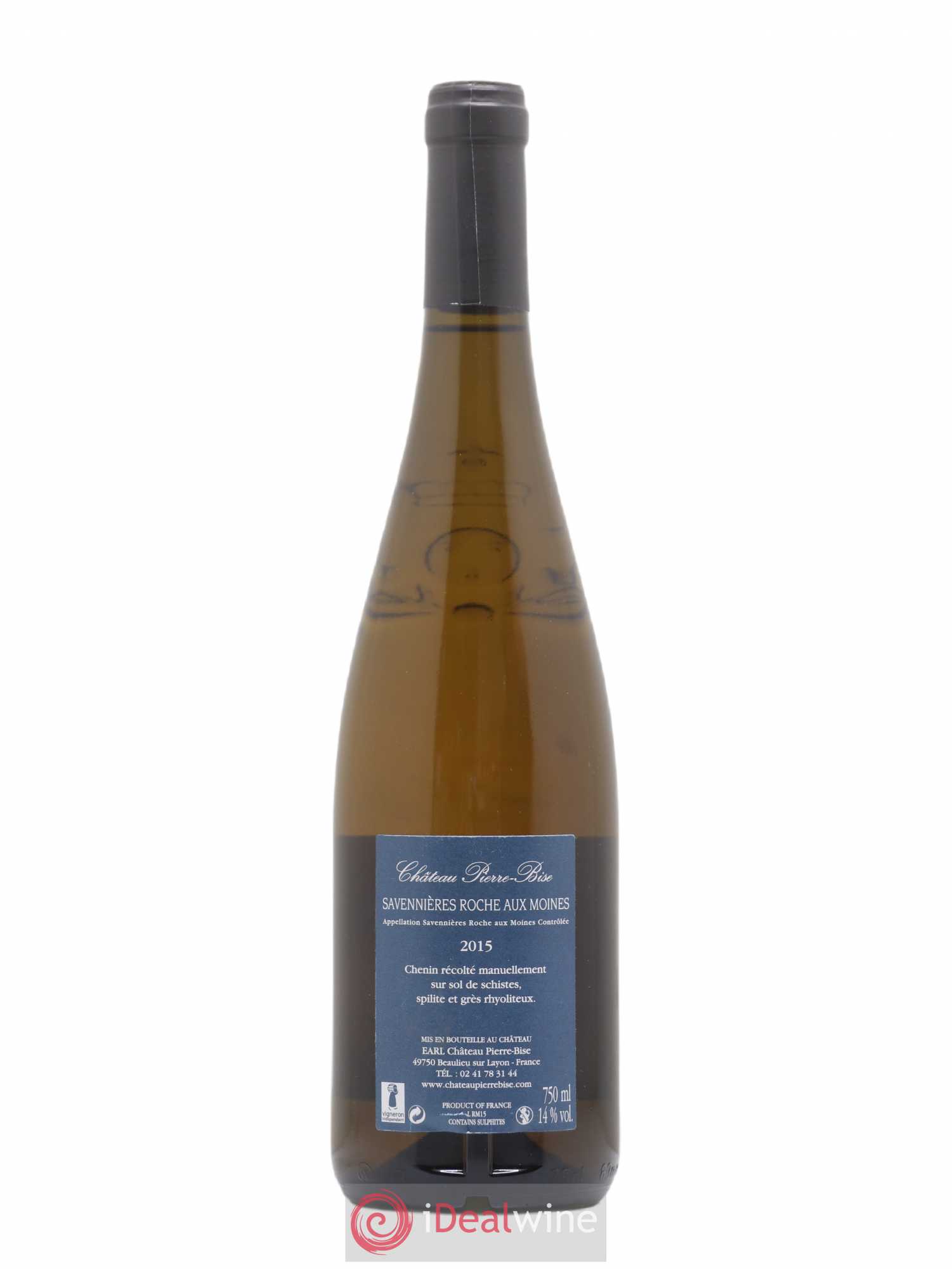Savennières Roche Aux Moines Pierre Bise 2015 - Lot de 1 bouteille - 1