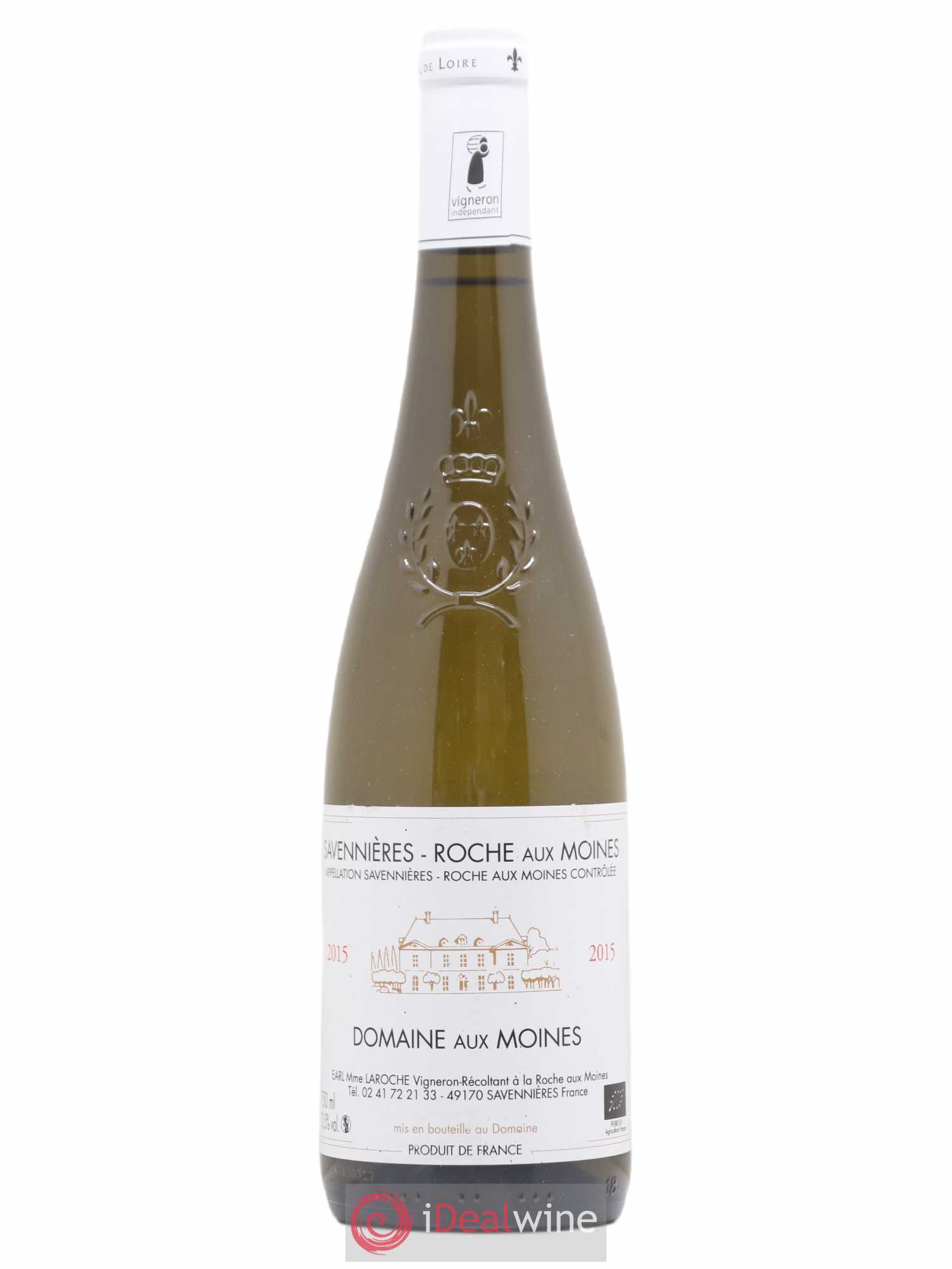 Savennières Roche Aux Moines Domaine Aux Moines 2015 - Posten von 1 Flasche - 0