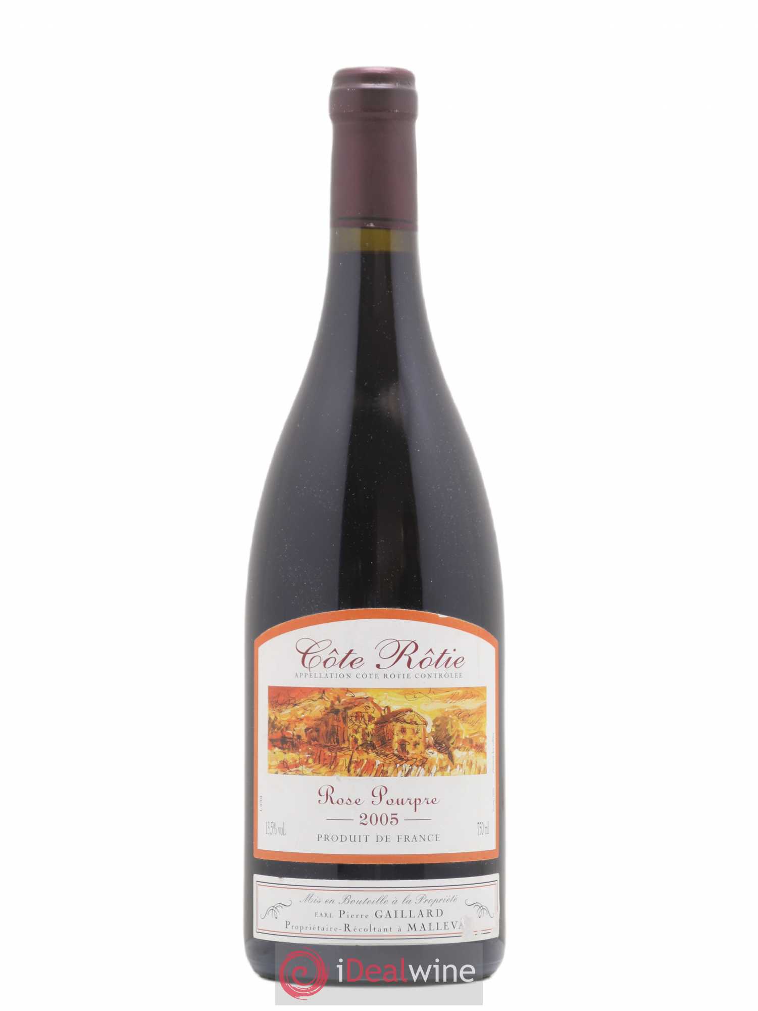Côte-Rôtie Rose Pourpre Pierre Gaillard 2005 - Lot de 1 bouteille - 0