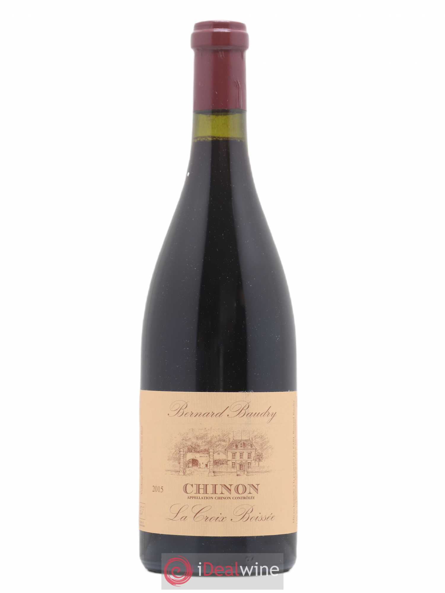Chinon La Croix Boissée Bernard Baudry 2015 - Lot de 1 bouteille - 0