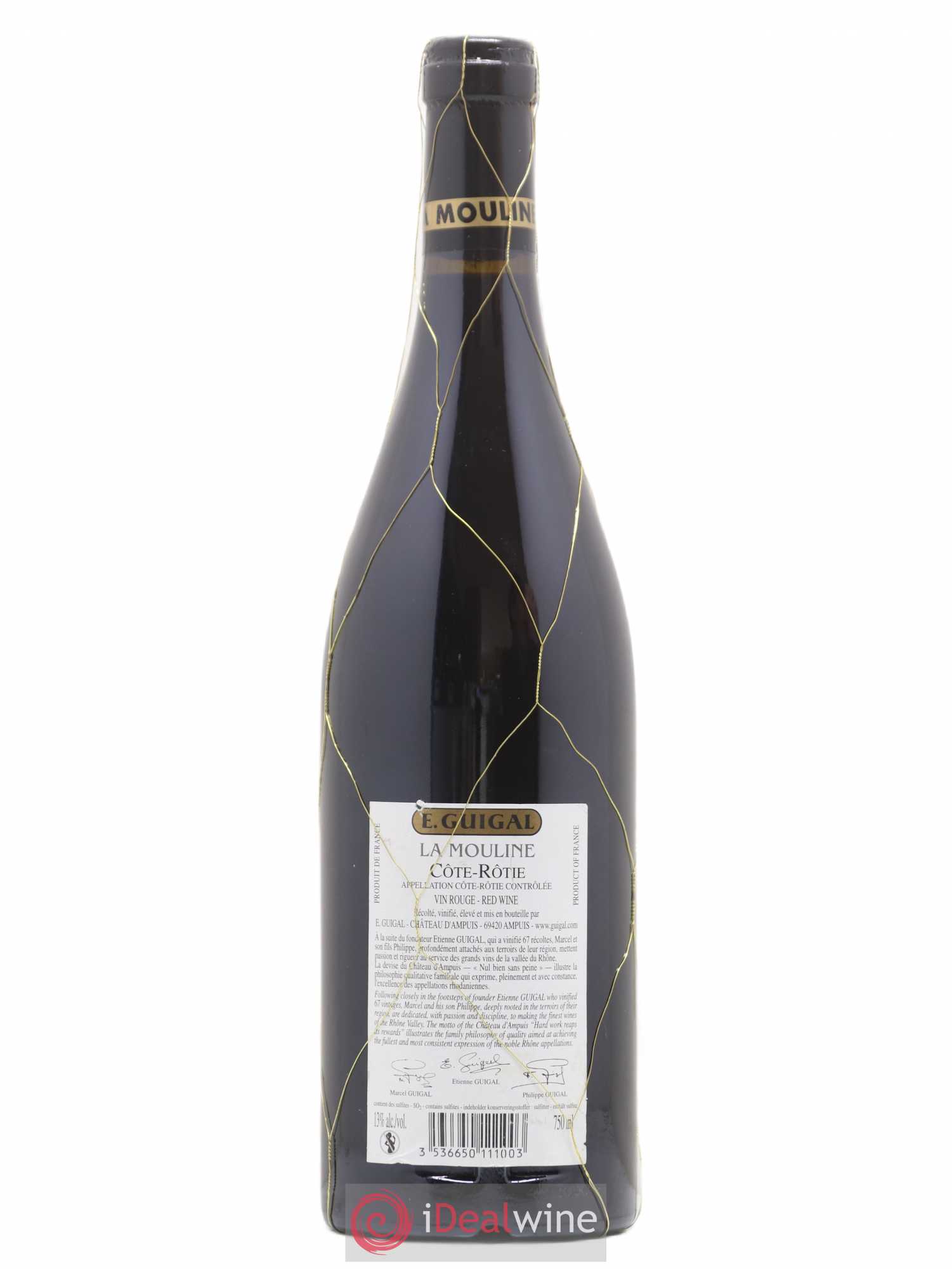 Côte-Rôtie La Mouline Guigal 2005 - Lot de 1 bouteille - 1