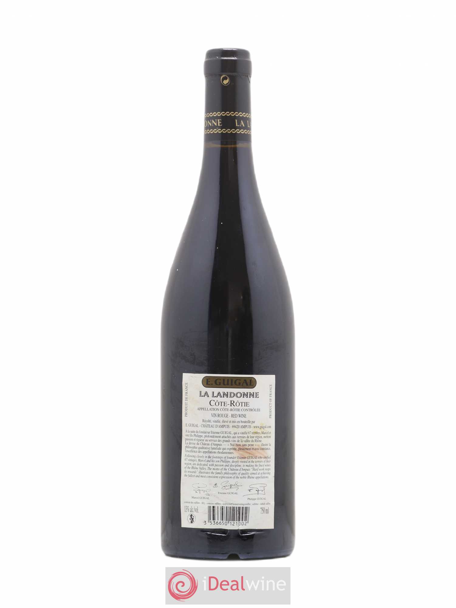 Côte-Rôtie La Landonne Guigal 2005 - Lot de 1 bouteille - 1