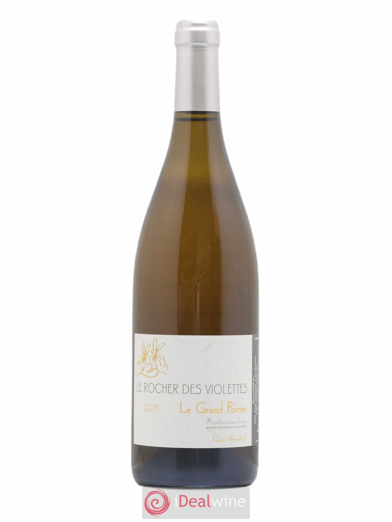 Montlouis-sur-Loire Le Grand Poirier Moelleux Le Rocher des Violettes 2015 - Lotto di 1 bottiglia - 0