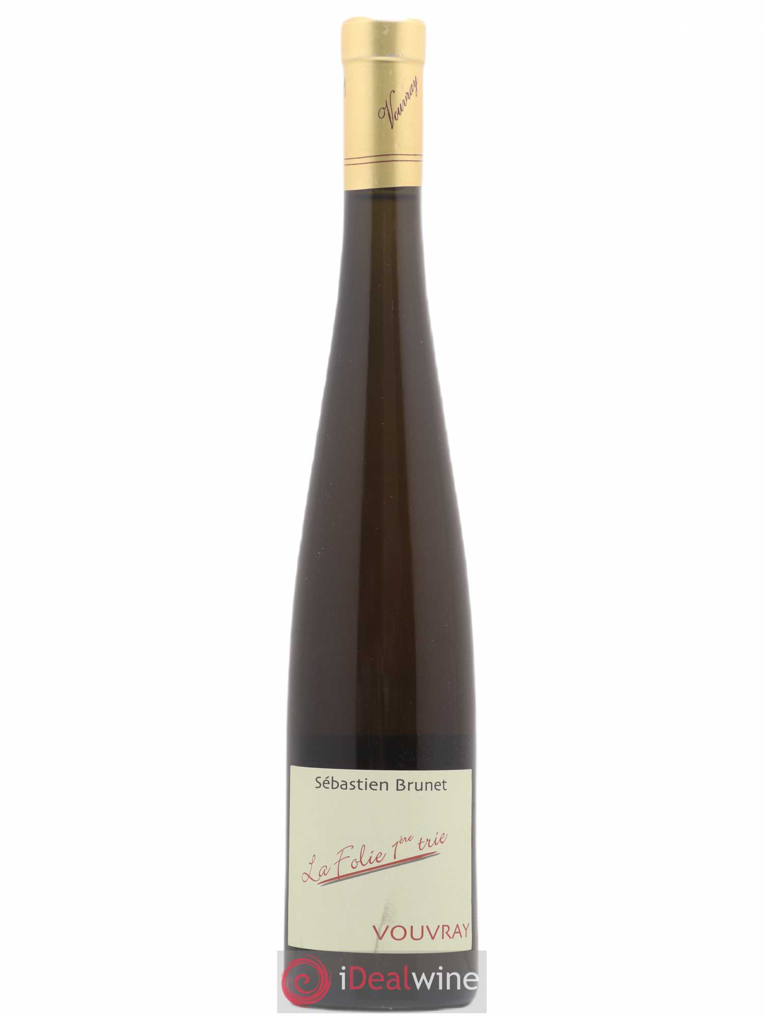 Vouvray La Folie Sébastien Brunet 1 ère Trie 50cl 2009 - Lotto di 1 bottiglia - 0