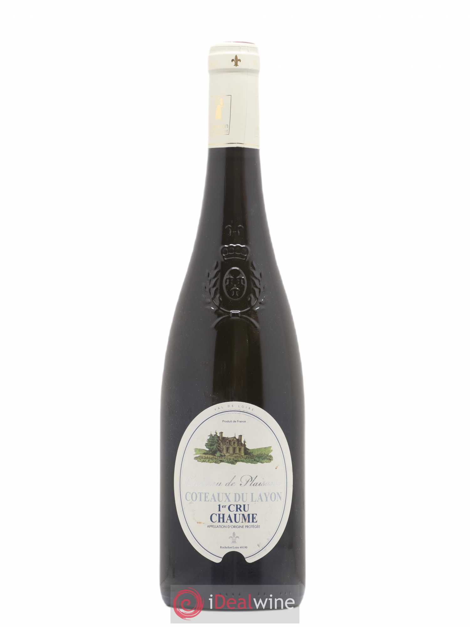 Coteaux du Layon 1er cru Chaume Château de Plaisance 2015 - Posten von 1 Flasche - 0
