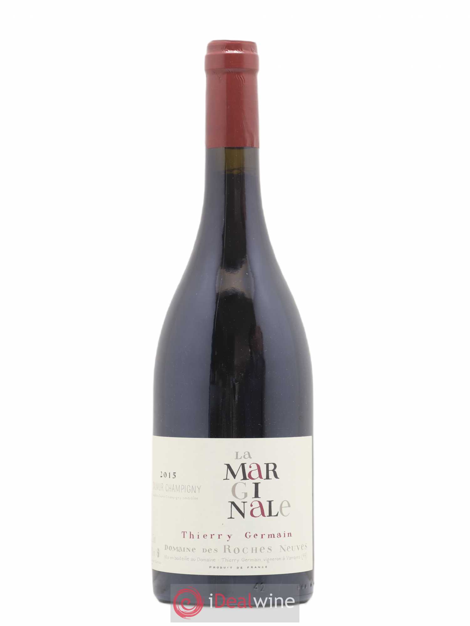 Saumur-Champigny La Marginale Domaine des Roches Neuves - Thierry Germain 2015 - Lot de 1 bouteille - 0