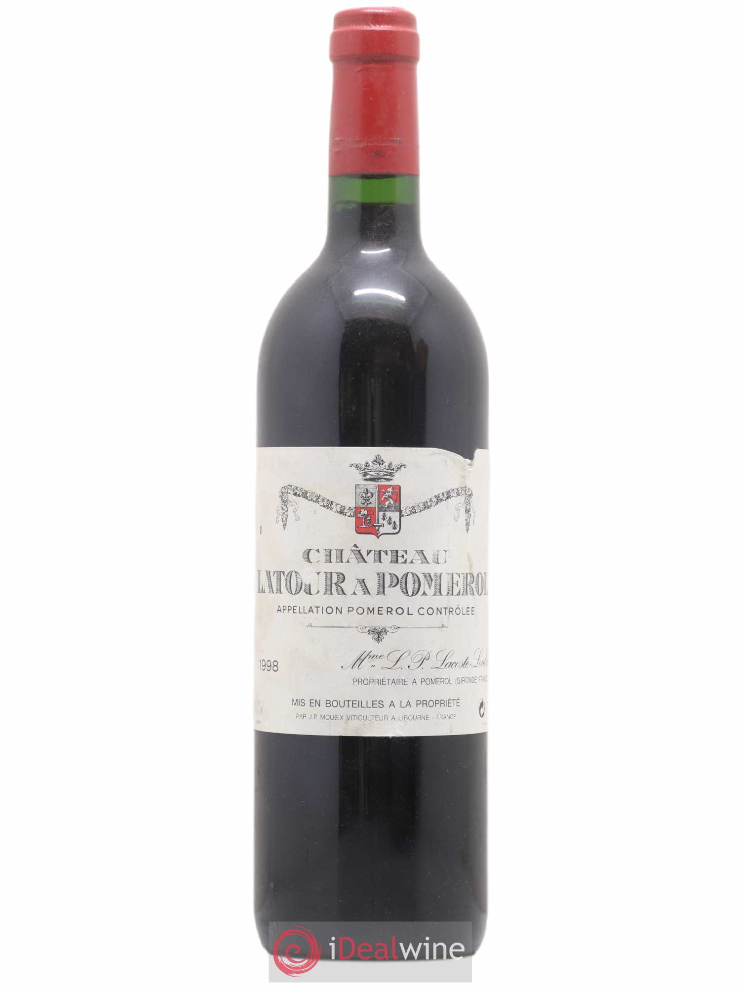 Château Latour à Pomerol 1998 - Lot de 1 bouteille - 0