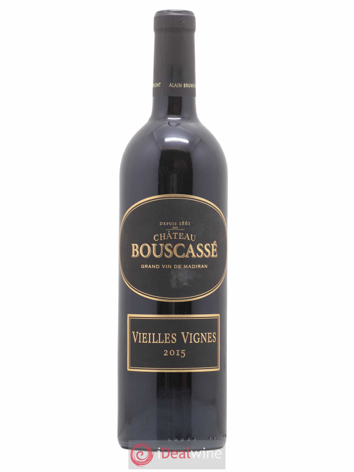 Madiran Vieilles Vignes Château Bouscassé - Alain Brumont 2015 - Posten von 1 Flasche - 0