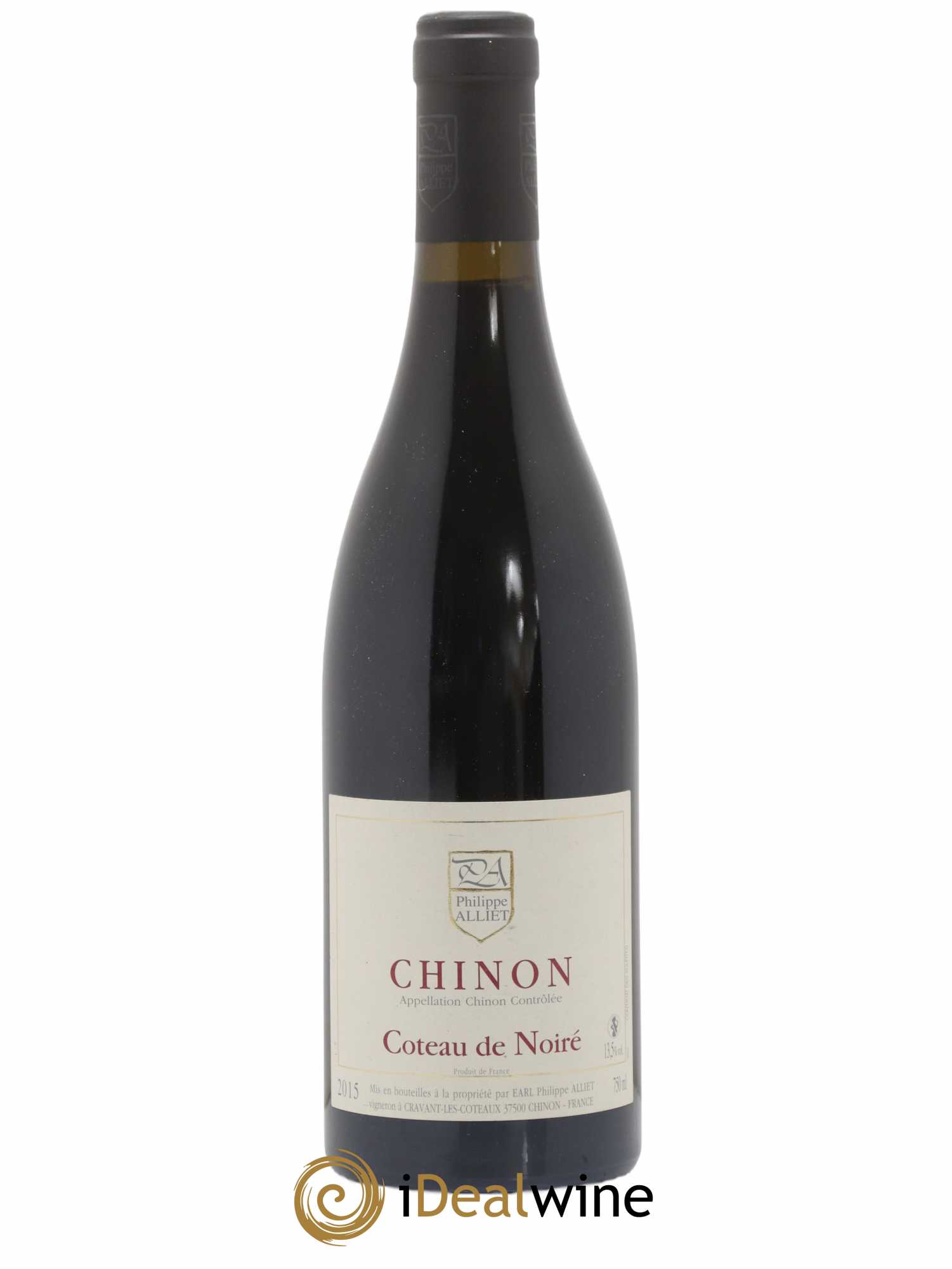 Chinon Coteau de Noiré Philippe Alliet 2015 - Lot de 1 bouteille - 0