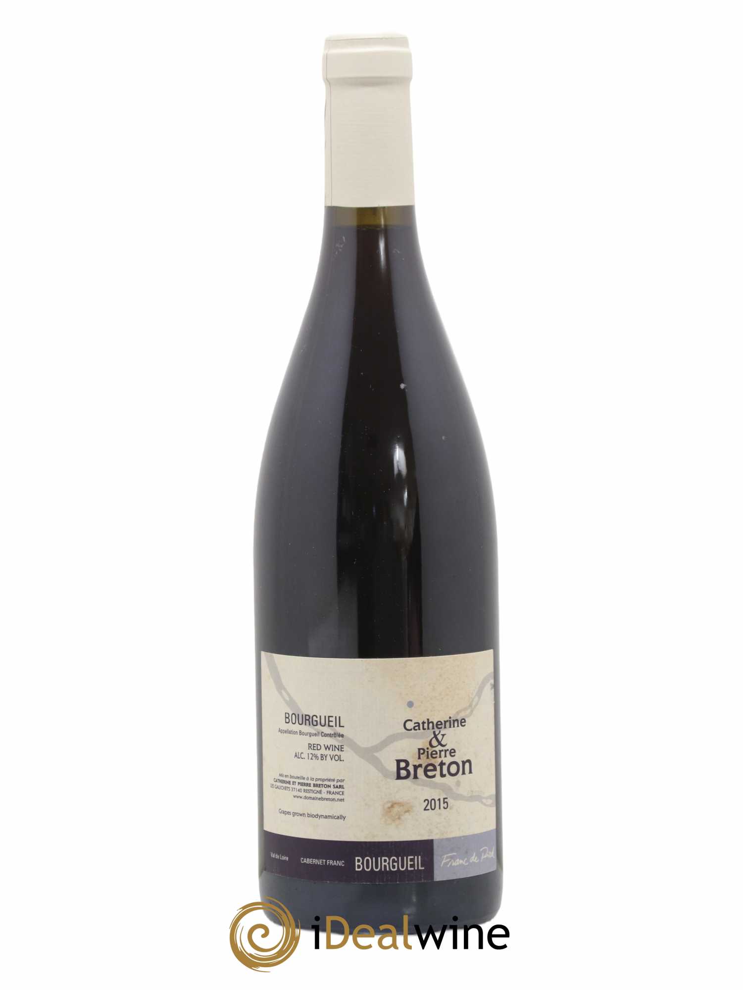 Bourgueil Franc de Pied Catherine et Pierre Breton (sans prix de réserve) 2015 - Lot de 1 bouteille - 0