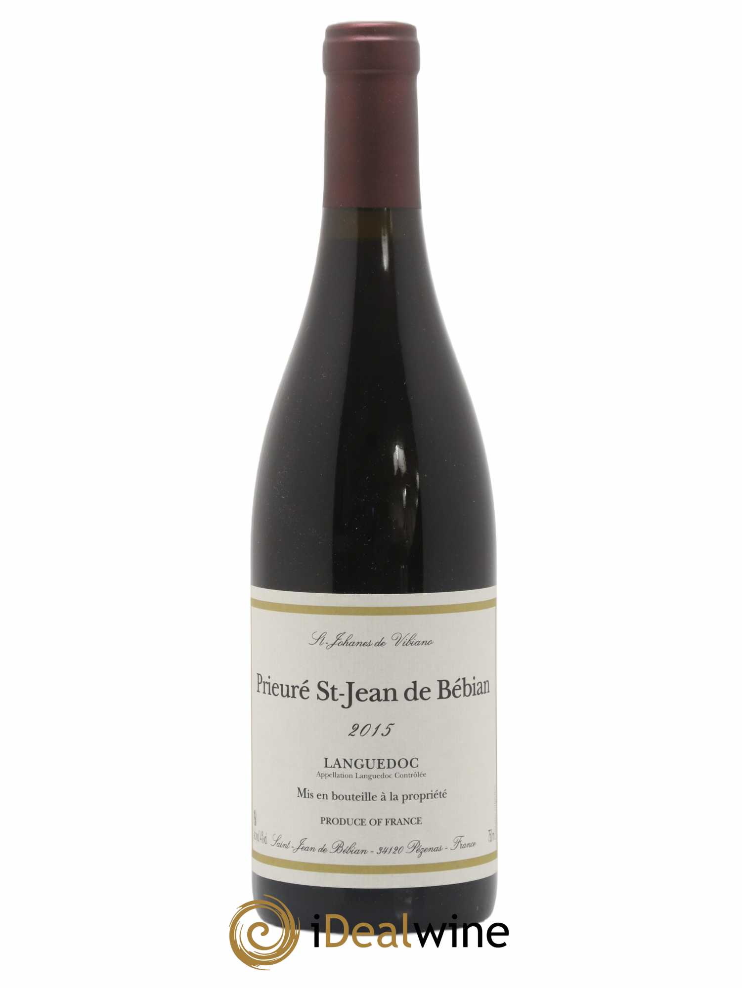 Languedoc Prieuré St-Jean de Bébian 2015 - Lot de 1 bouteille - 0