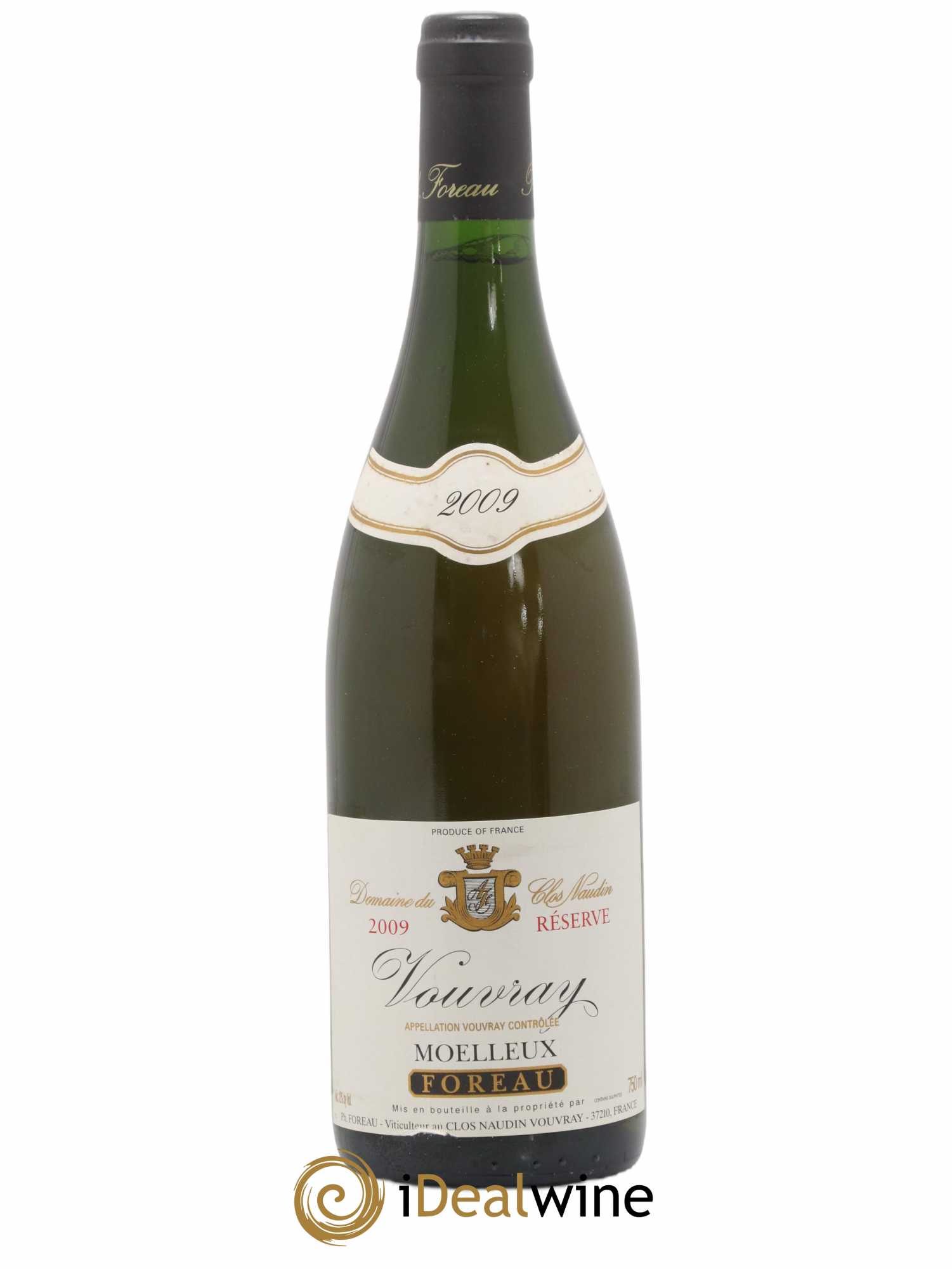 Vouvray Moelleux Réserve Clos Naudin - Philippe Foreau 2009 - Lotto di 1 bottiglia - 0