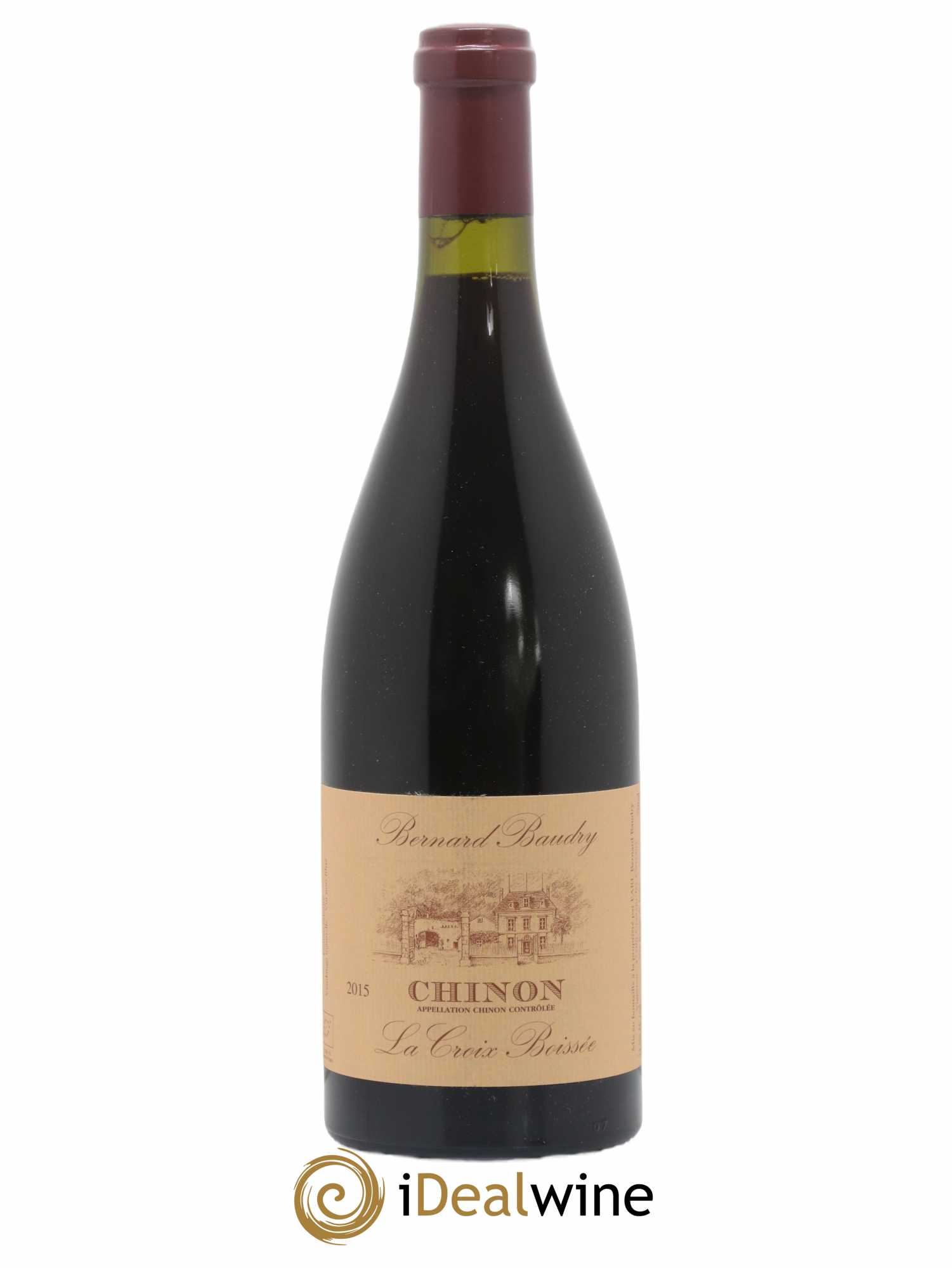 Chinon La Croix Boissée Bernard Baudry 2015 - Lot de 1 bouteille - 0