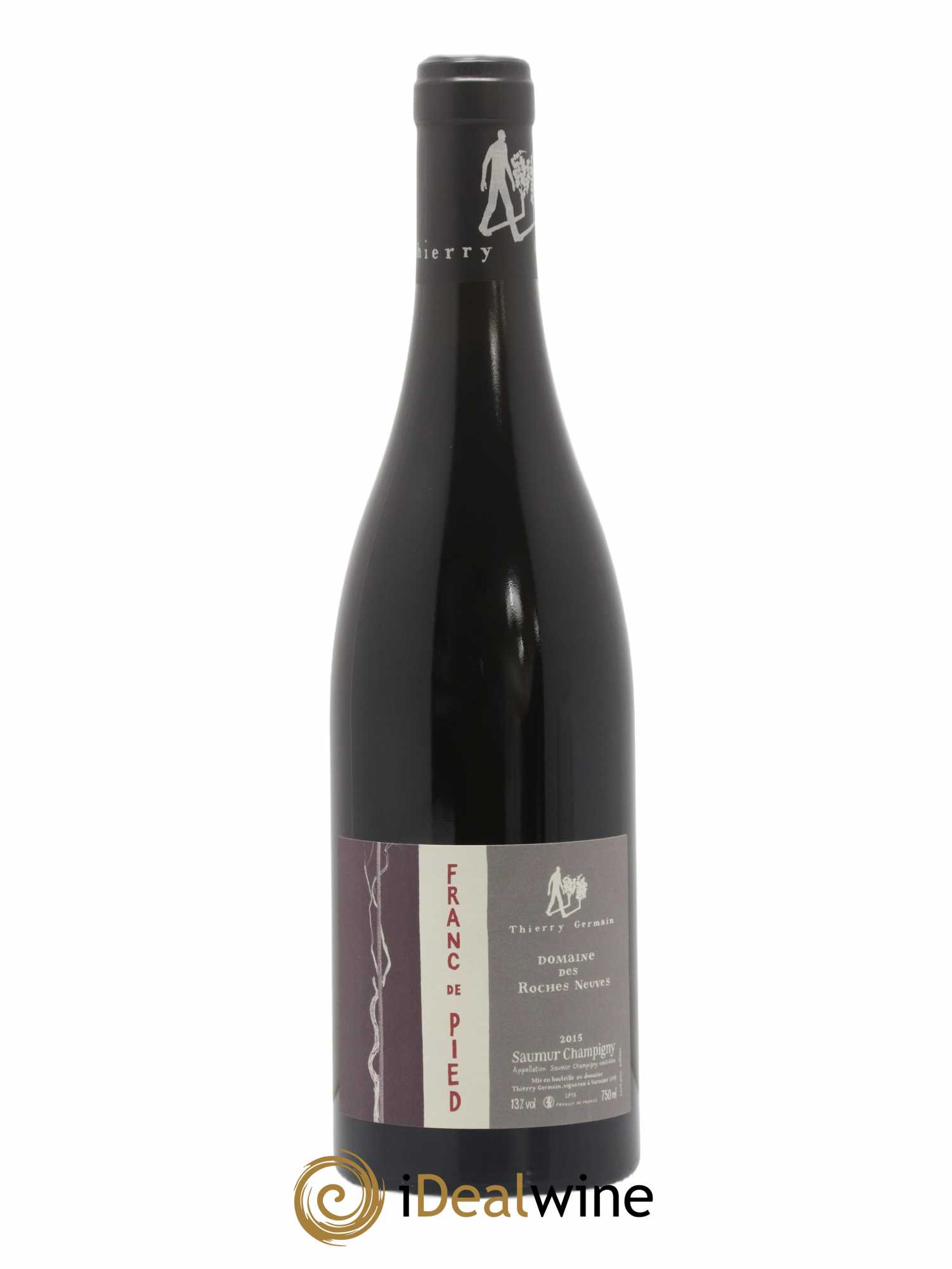 Saumur-Champigny Franc de pied Domaine des Roches Neuves - Thierry Germain 2015 - Lot de 1 bouteille - 0