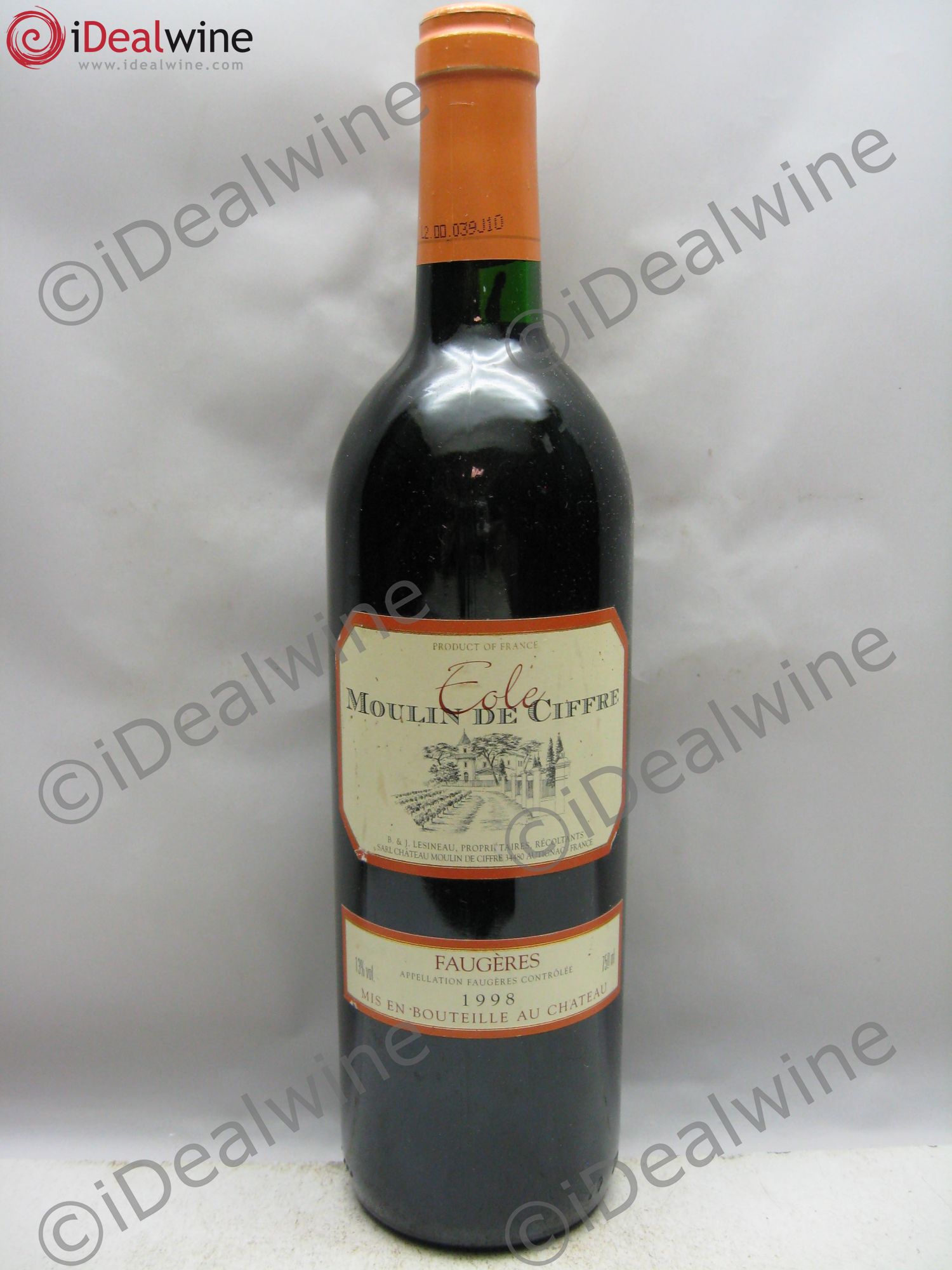 Coteaux du Layon "Cuvée Anatole" Dom.Cady 1989 - Lotto di 1 bottiglia - 0