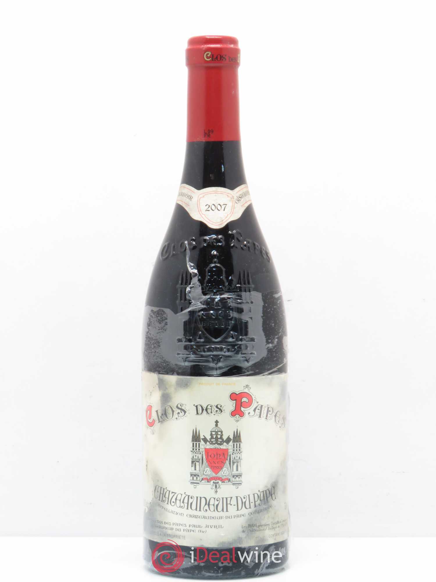 Châteauneuf-du-Pape Clos des Papes - Paul Avril 2007 - Lot de 1 bouteille - 0