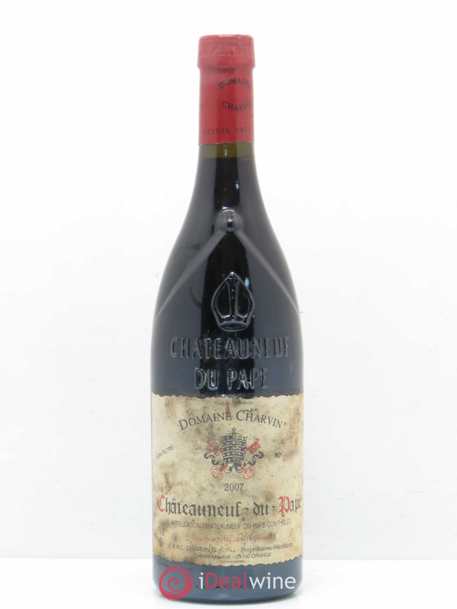 Châteauneuf-du-Pape Charvin (Domaine) 2007 - Lot de 1 bouteille - 0