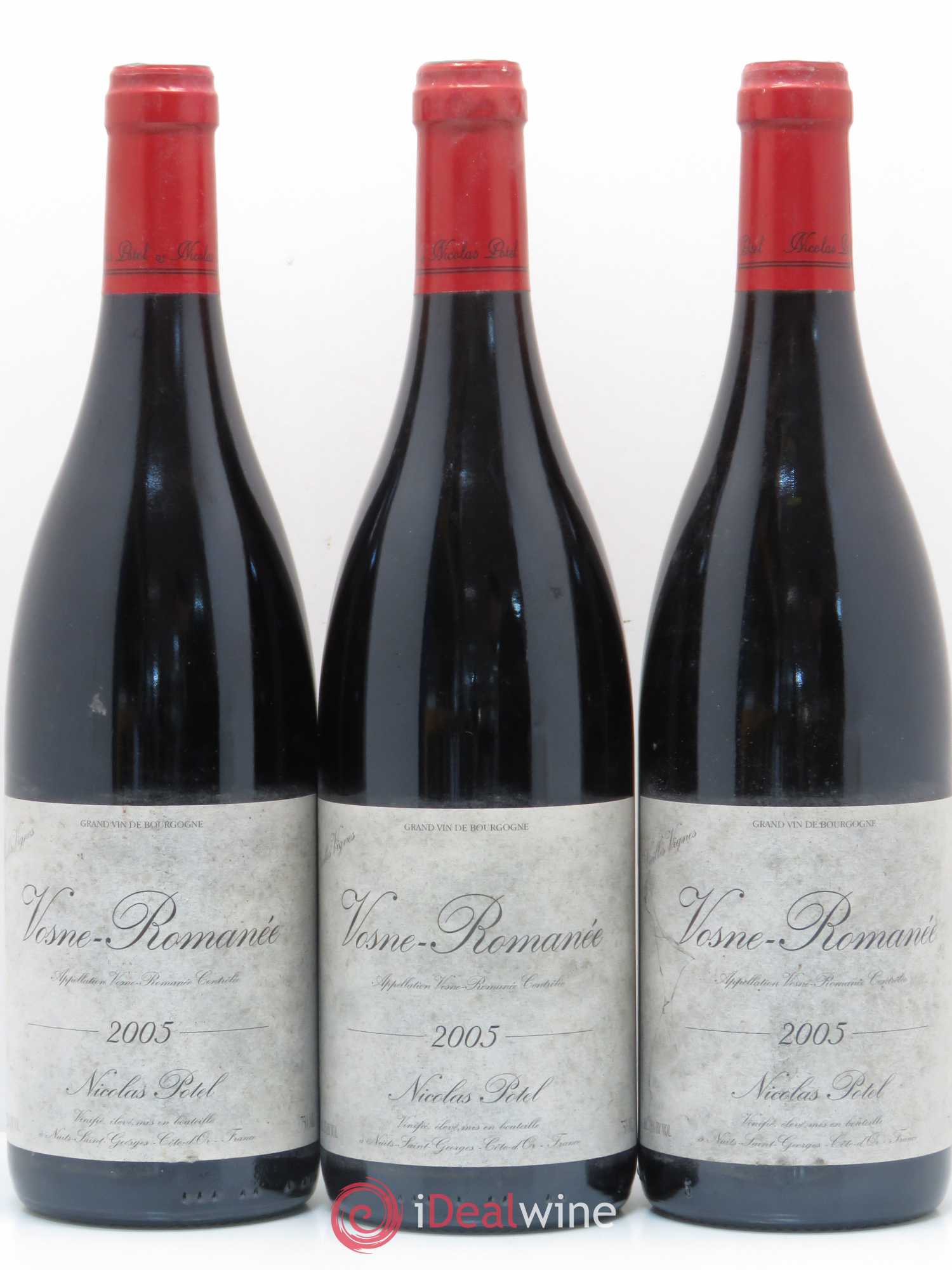 Vosne-Romanée Vieilles Vignes Domaine Nicolas Potel 2005 - Posten von 3 Flaschen - 0