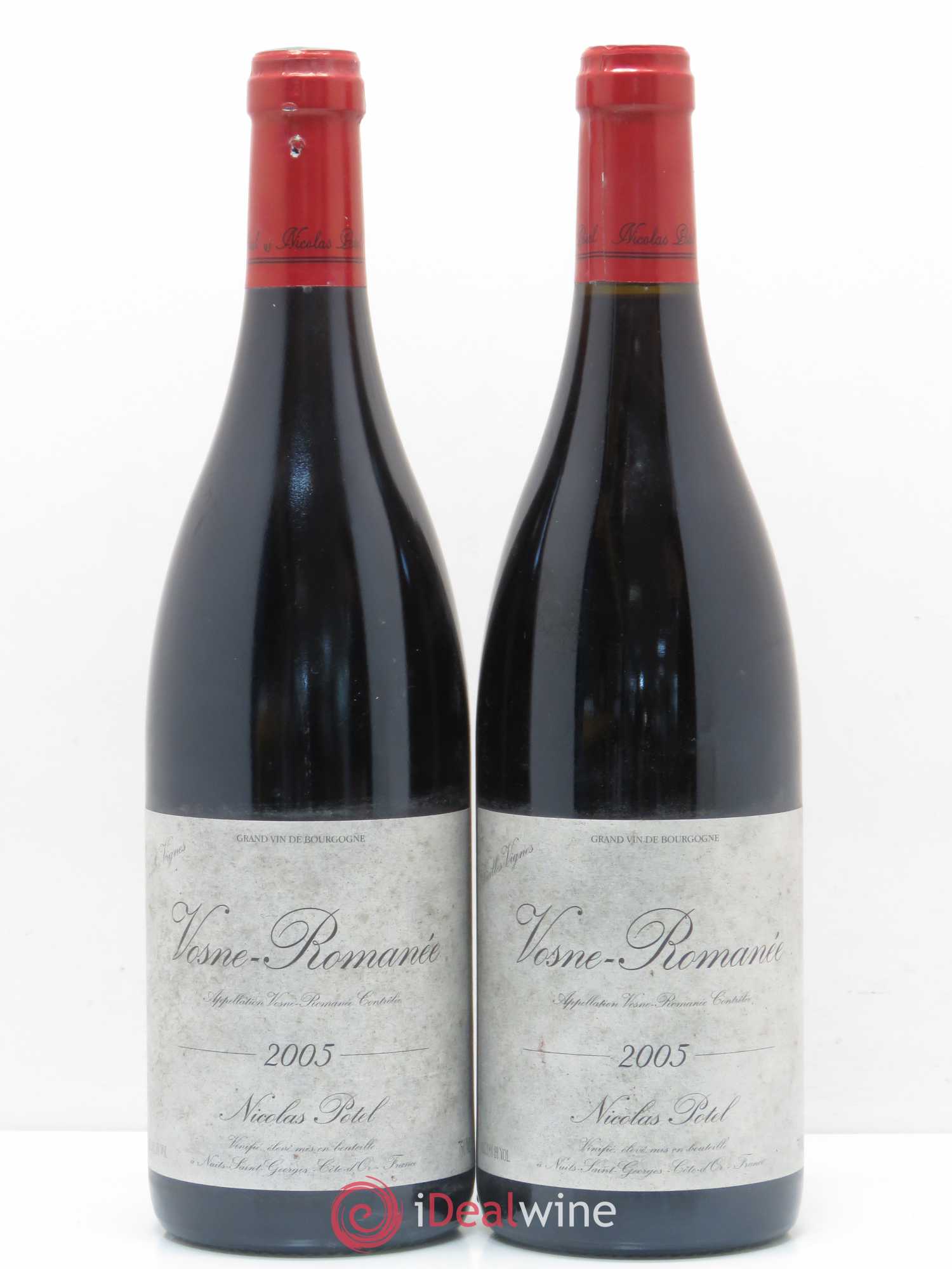 Vosne-Romanée Vieilles Vignes Domaine Nicolas Potel 2005 - Posten von 2 Flaschen - 0