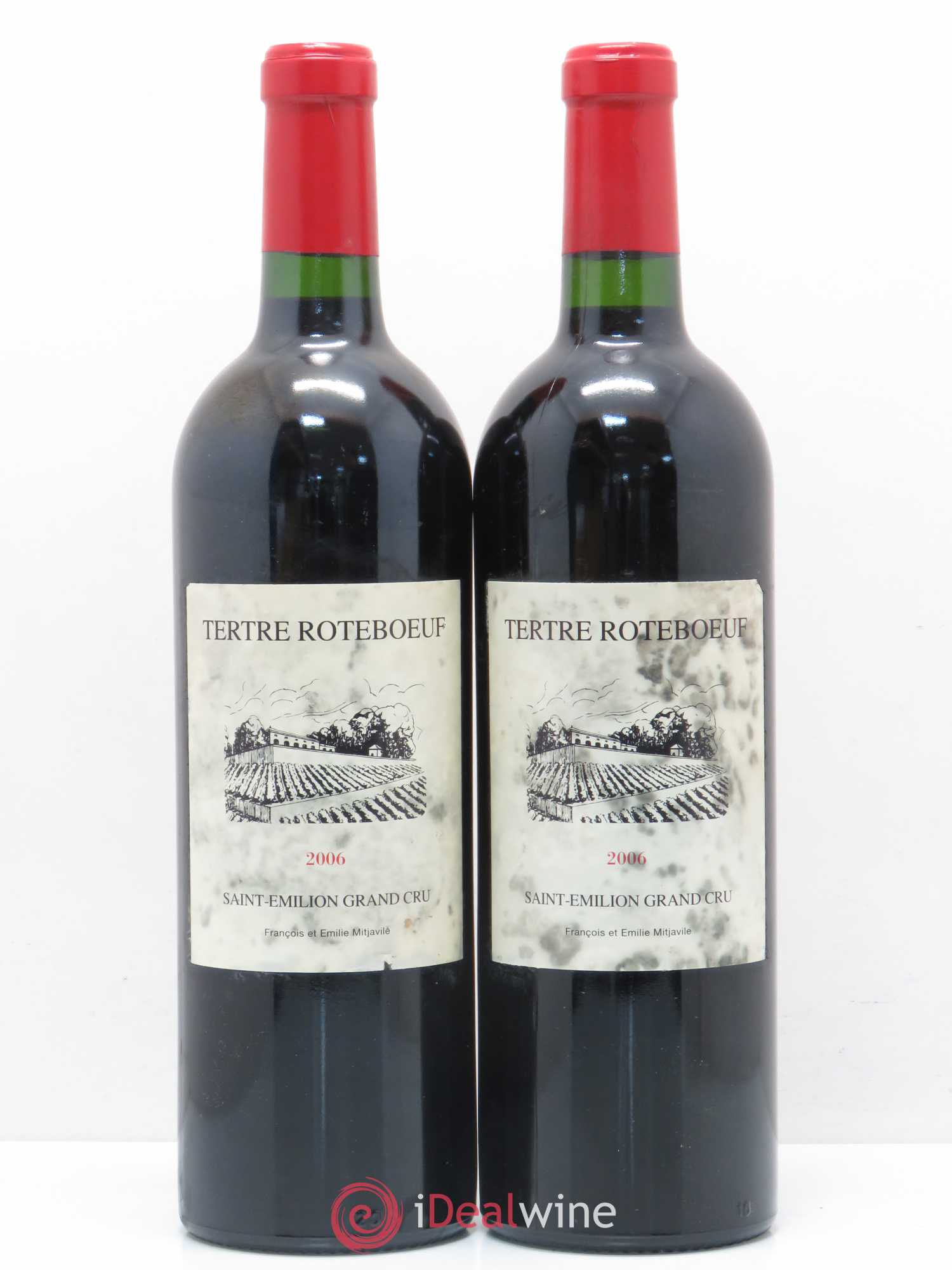 Château Tertre Roteboeuf 2006 - Posten von 2 Flaschen - 0