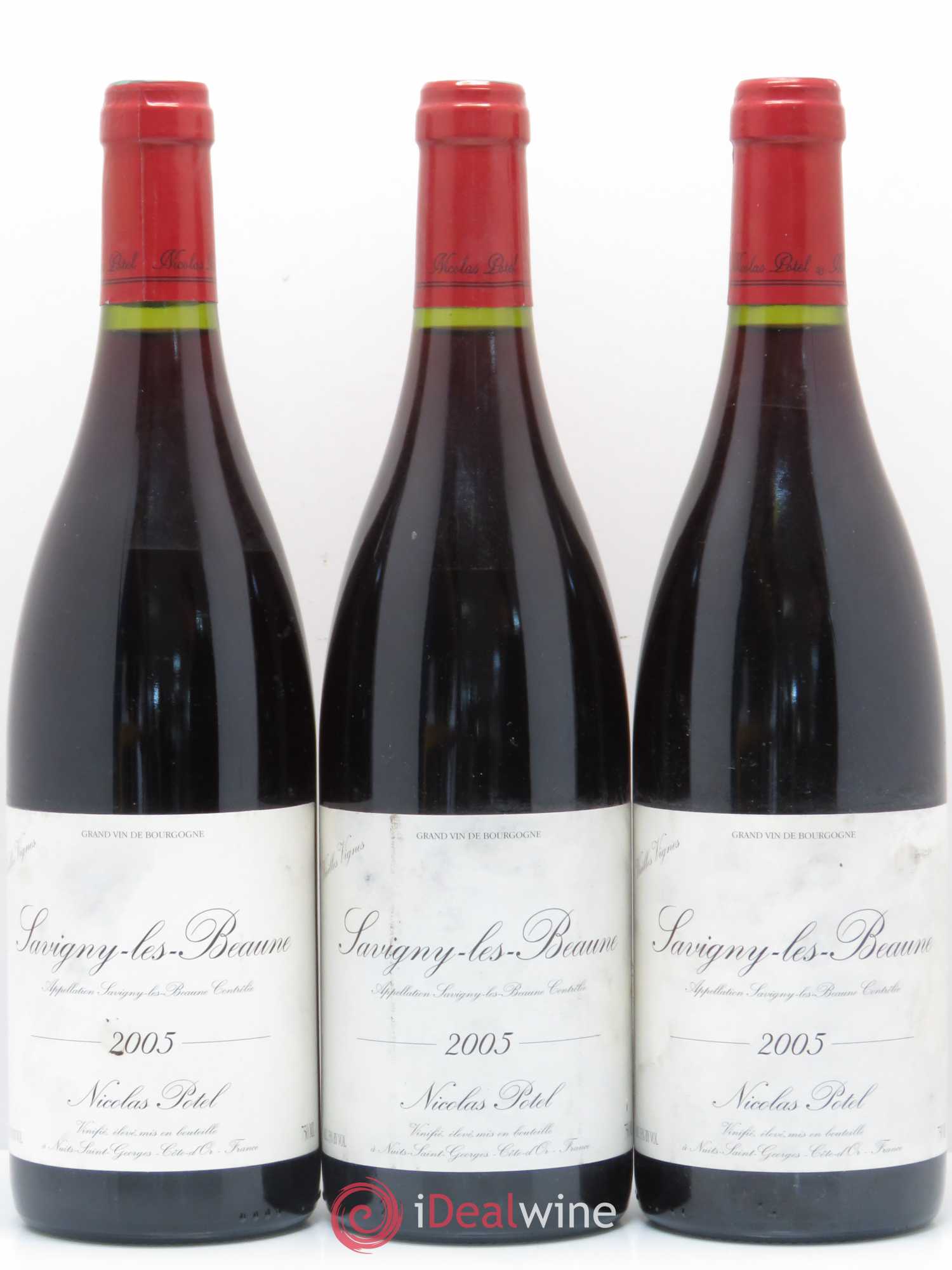 Savigny-lès-Beaune Vieilles Vignes Domaine Nicolas Potel 2005 - Posten von 3 Flaschen - 0