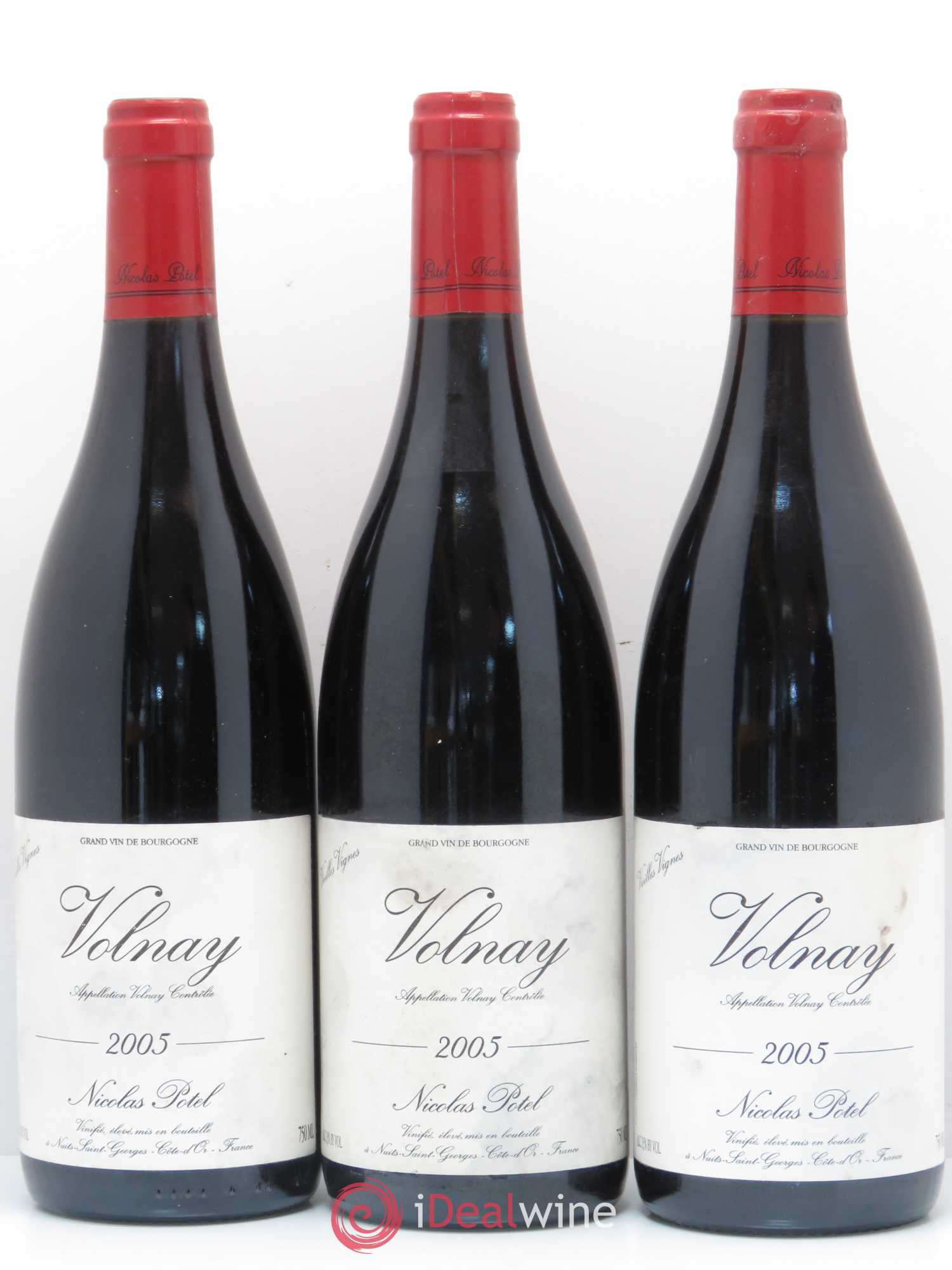 Volnay Vieilles Vignes Domaine Nicolas Potel 2005 - Posten von 3 Flaschen - 0