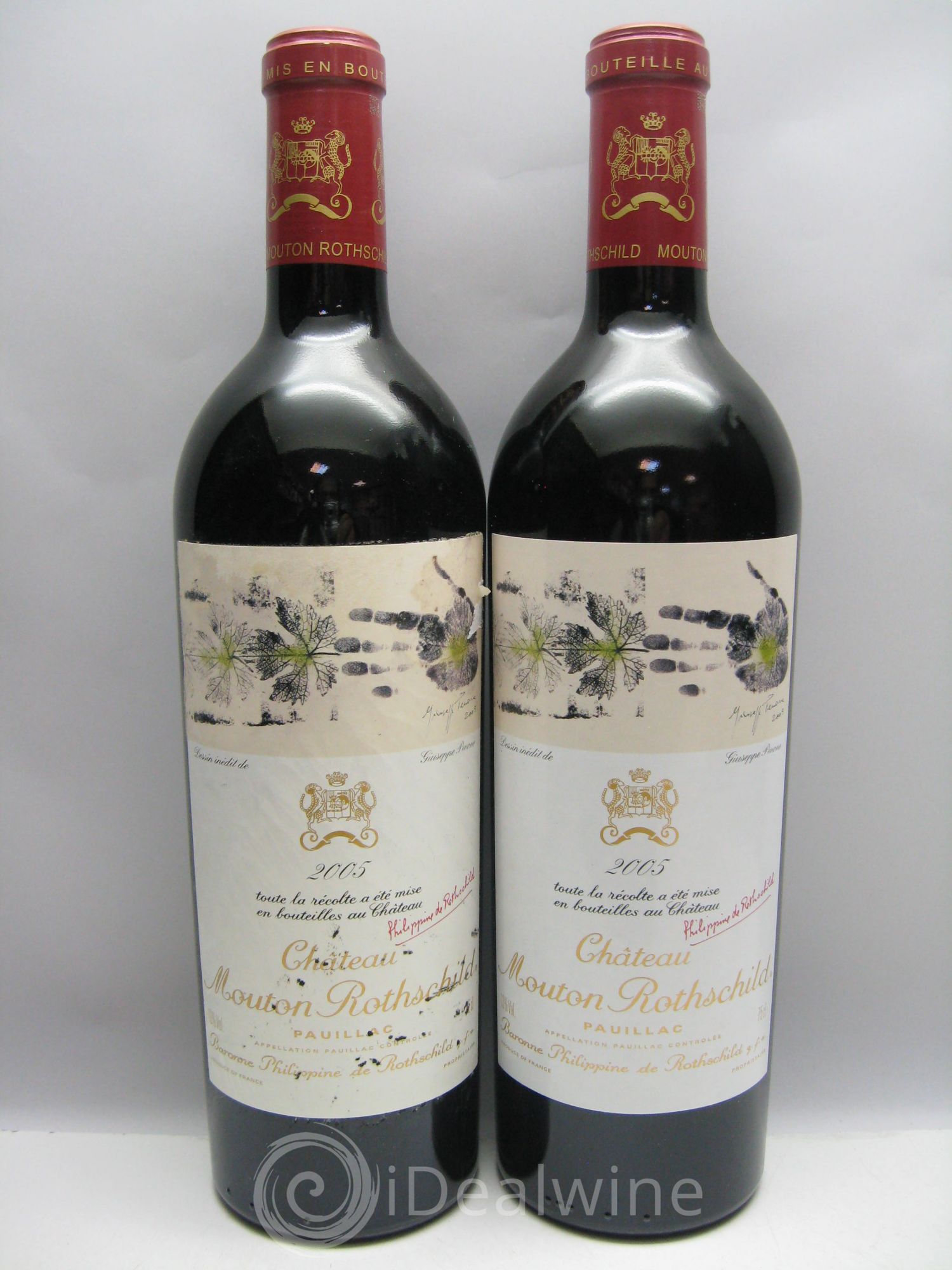 Château Mouton Rothschild 1er Grand Cru Classé (2 caisses de 6 btes) 2005 - Lot de 12 bouteilles - 5