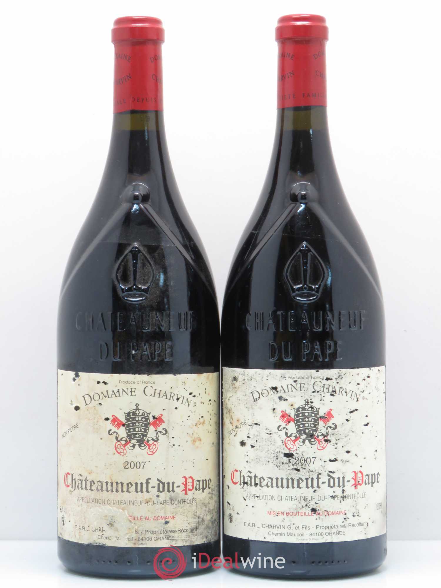 Châteauneuf-du-Pape Charvin (Domaine) 2007 - Lot de 2 magnums - 0