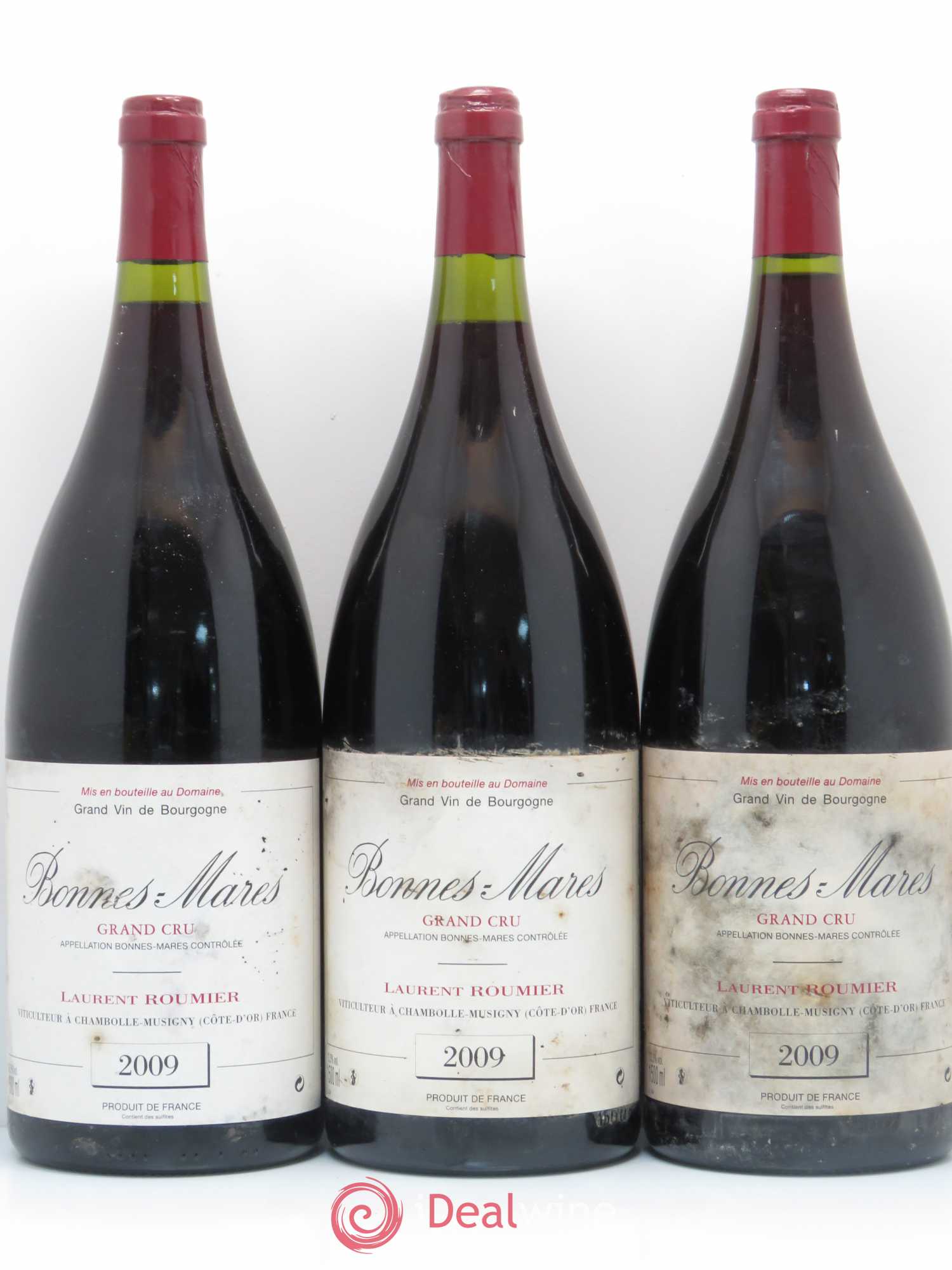 Bonnes-Mares Grand Cru Laurent Roumier 2009 - Lot de 3 magnums - 0