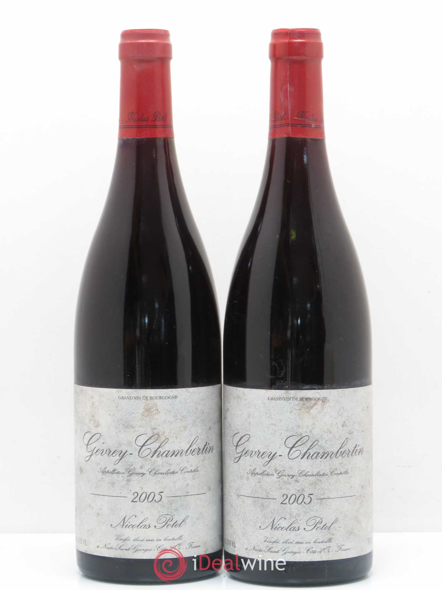 Gevrey-Chambertin Domaine Nicolas Potel 2005 - Lot de 2 bouteilles - 0