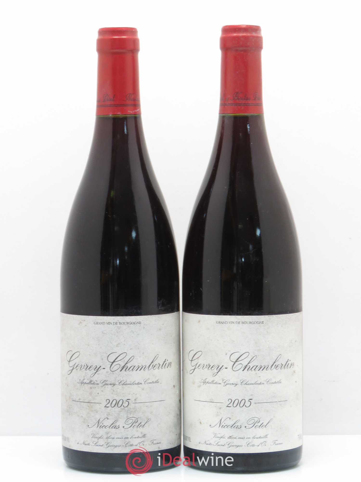 Gevrey-Chambertin Domaine Nicolas Potel (sans prix de réserve) 2005 - Posten von 2 Flaschen - 0