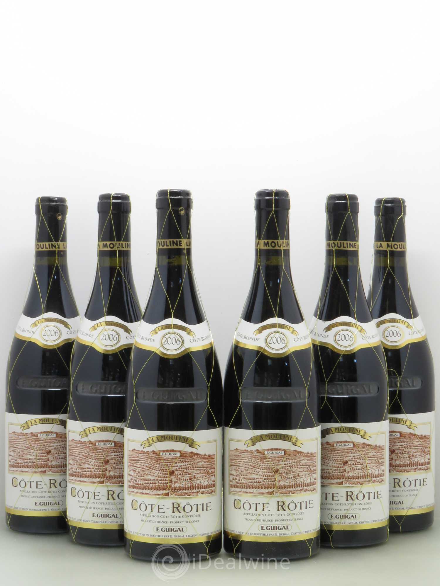 Côte-Rôtie La Mouline Guigal 2006 - Lot de 6 bouteilles - 0